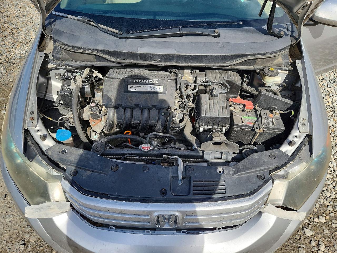 2010 Honda Insight Lx Silver vin: JHMZE2H58AS010977
