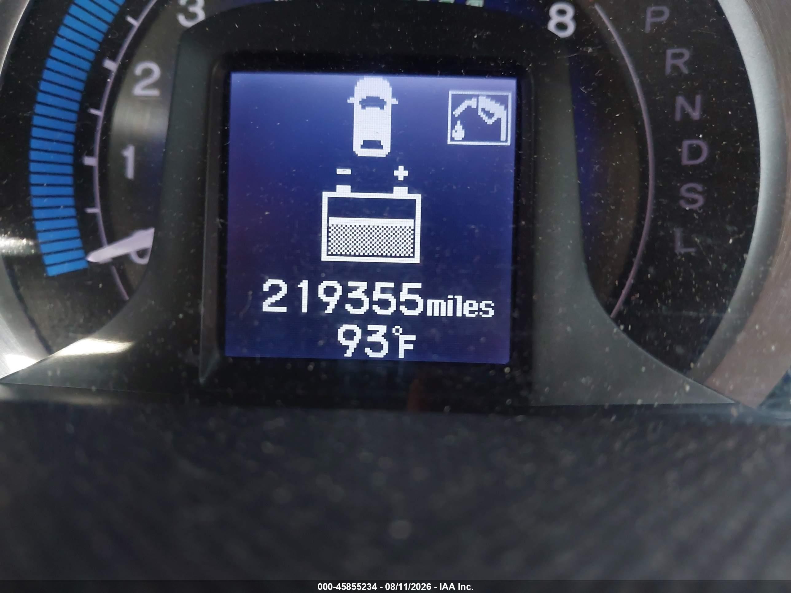 2010 Honda Insight Lx Burgundy vin: JHMZE2H58AS012471