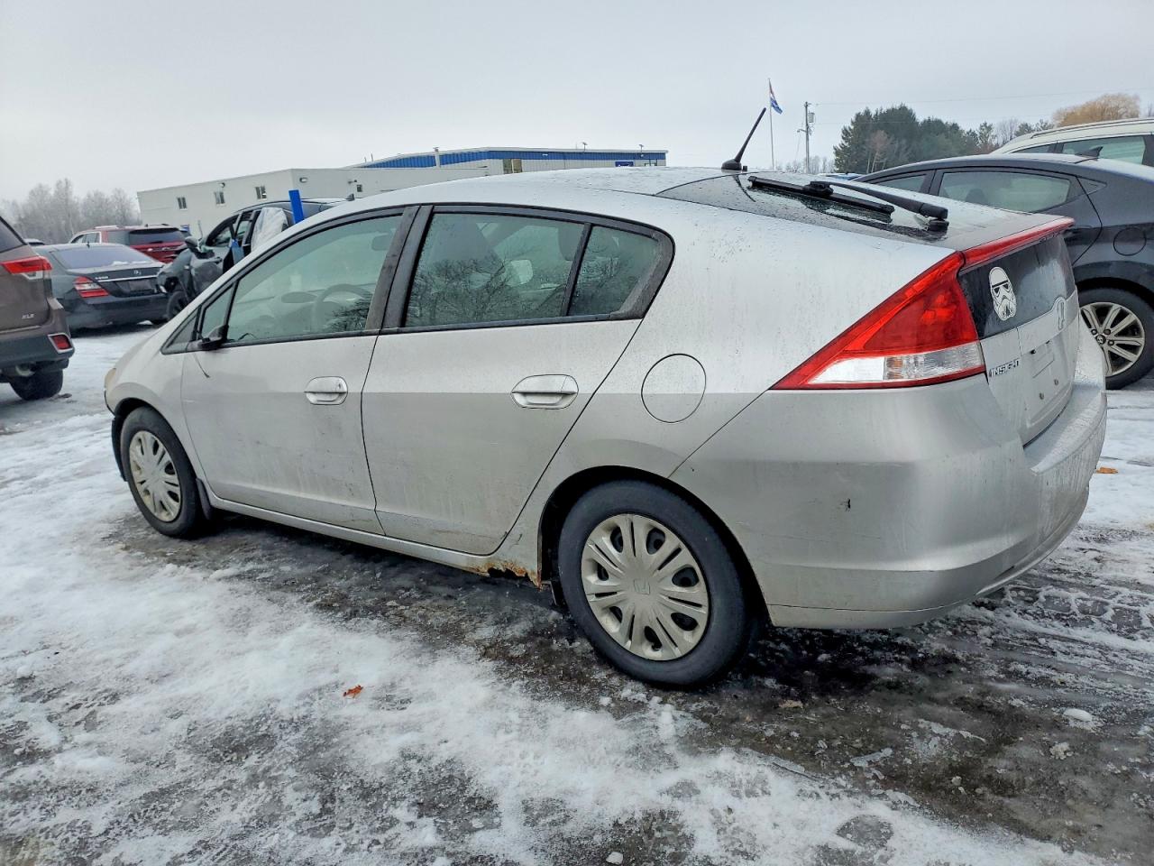 2010 Honda Insight Lx Silver vin: JHMZE2H58AS800991