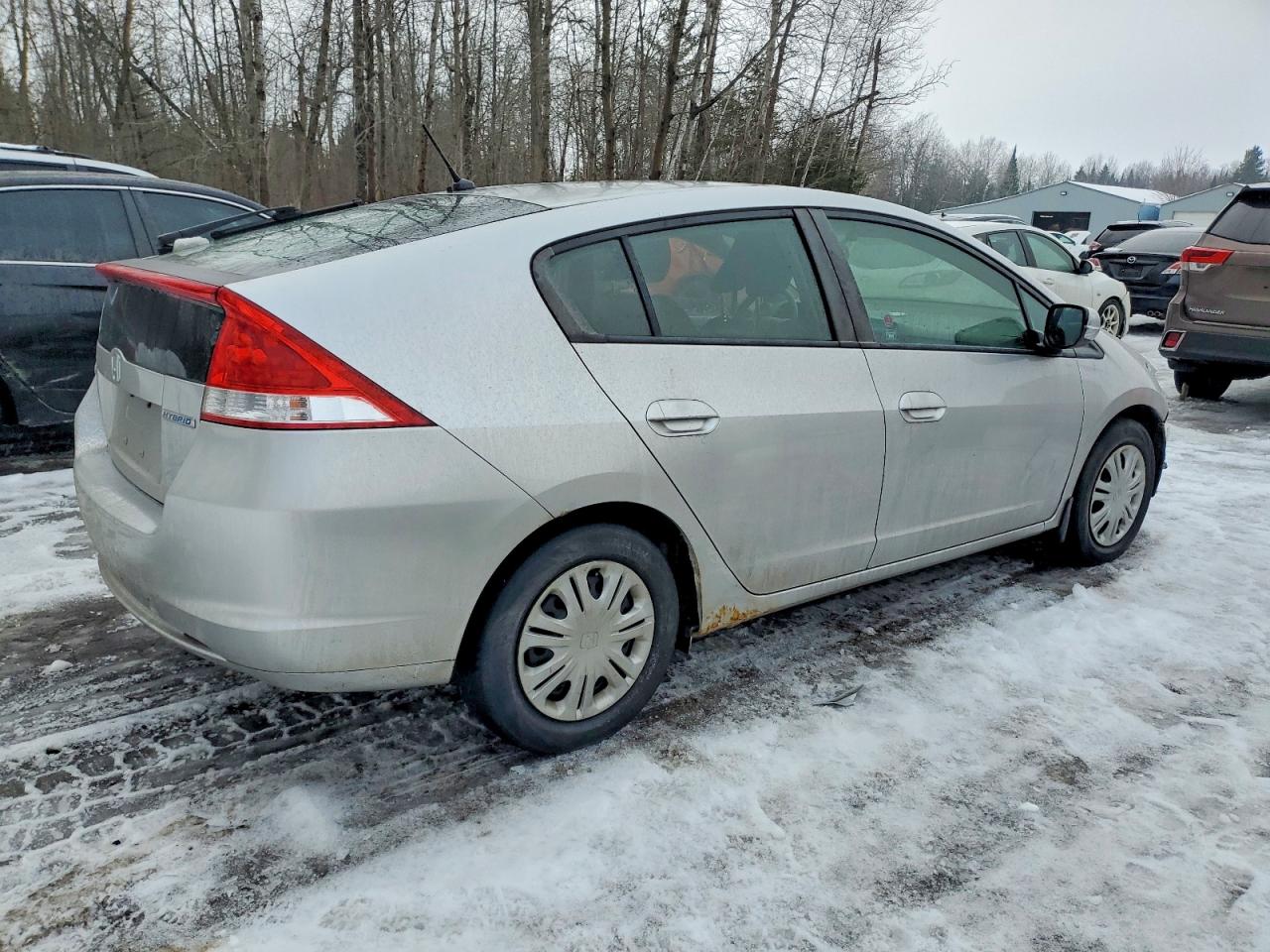 2010 Honda Insight Lx Silver vin: JHMZE2H58AS800991