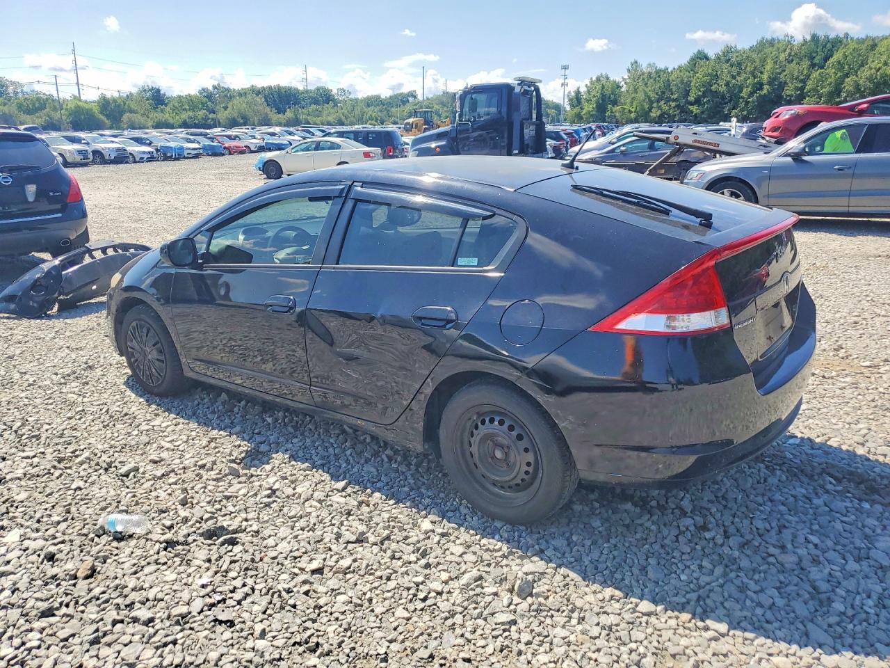 2010 Honda Insight Lx Black vin: JHMZE2H59AS040165