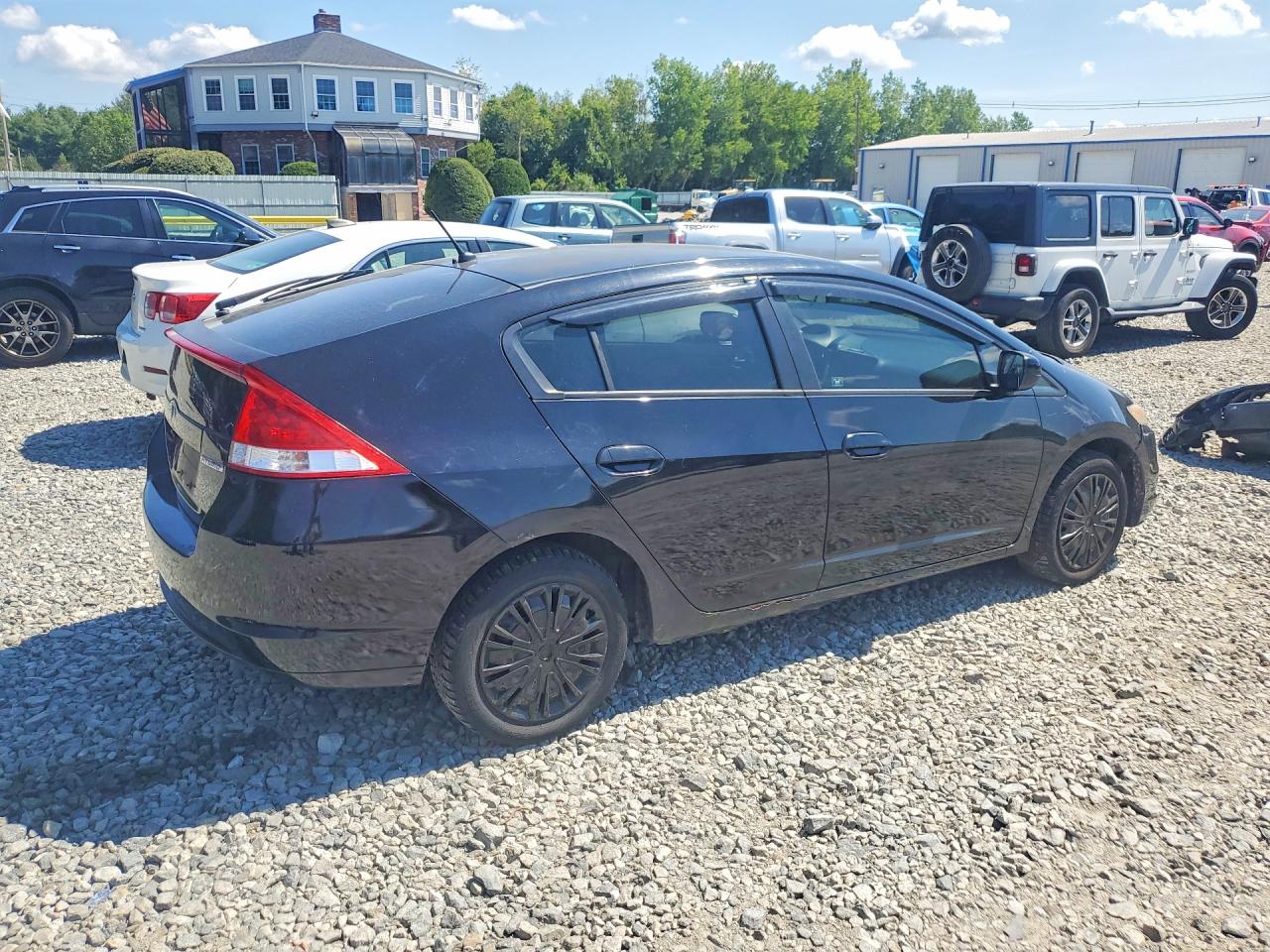 2010 Honda Insight Lx Black vin: JHMZE2H59AS040165
