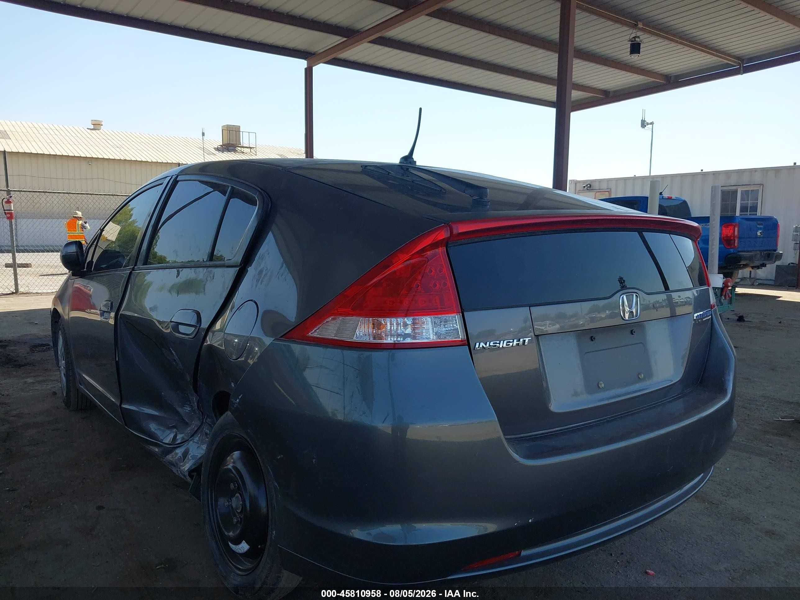 2011 Honda Insight Lx Серый vin: JHMZE2H59BS005014
