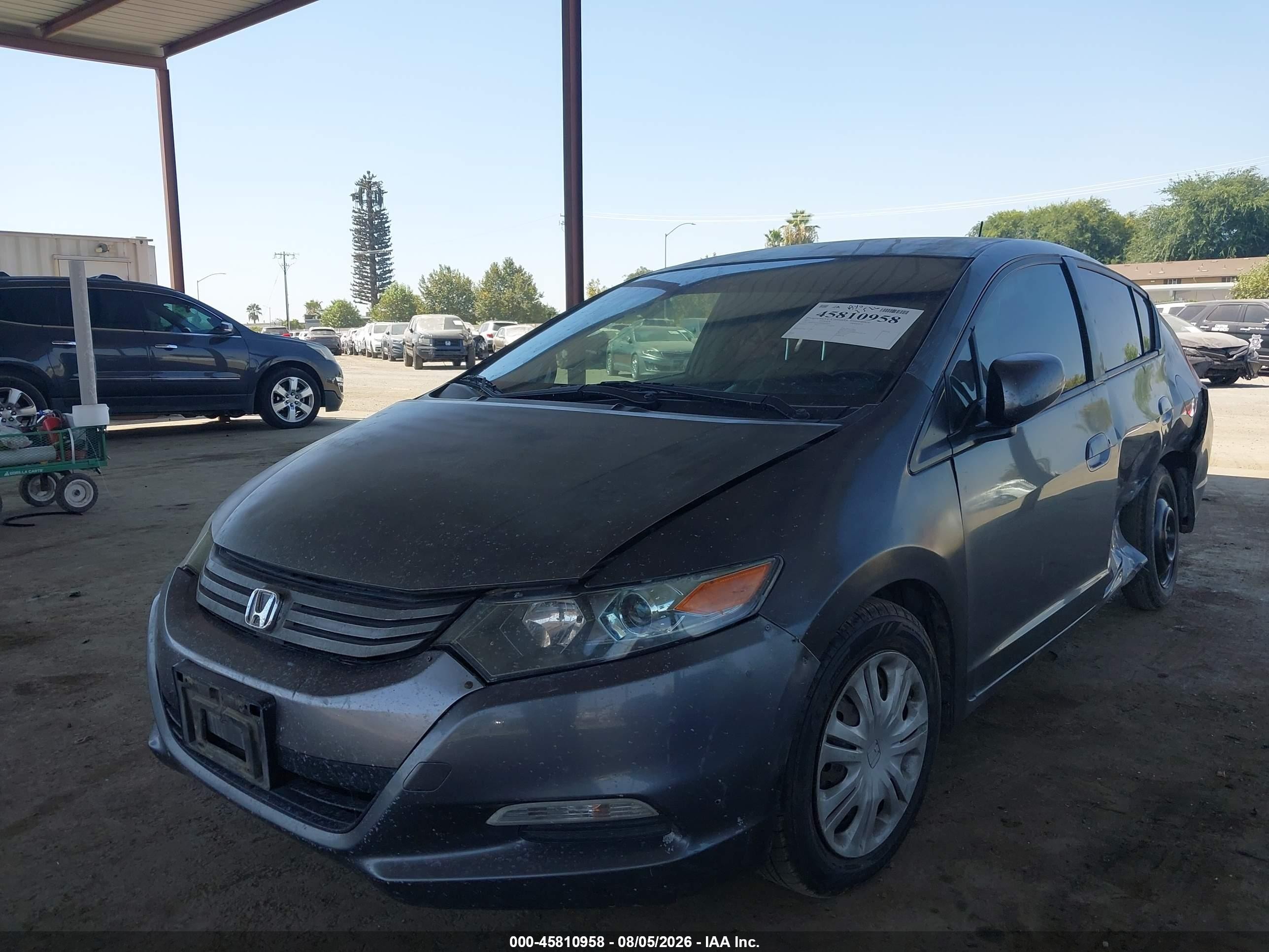 2011 Honda Insight Lx Серый vin: JHMZE2H59BS005014