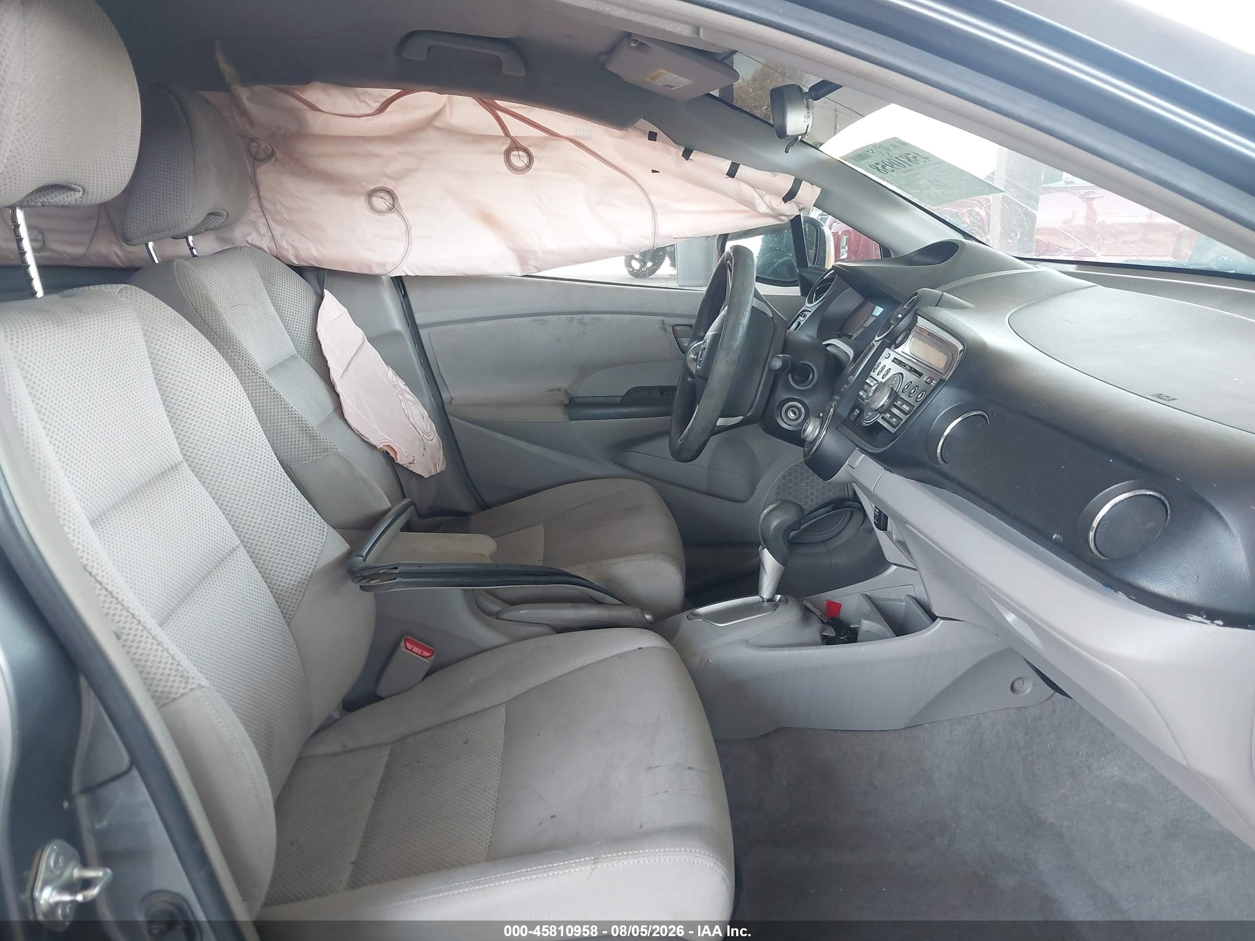 2011 Honda Insight Lx Серый vin: JHMZE2H59BS005014