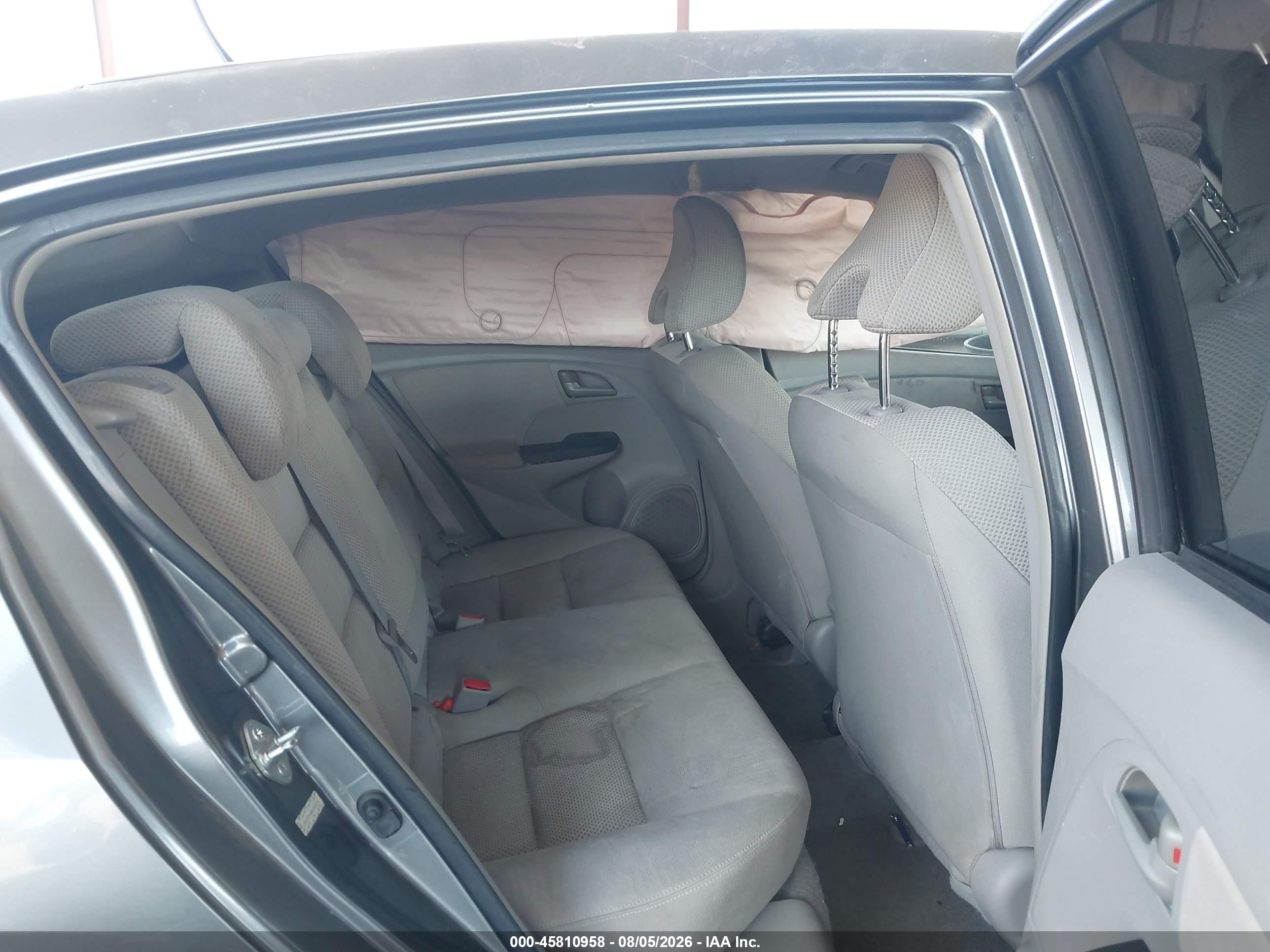 2011 Honda Insight Lx Серый vin: JHMZE2H59BS005014