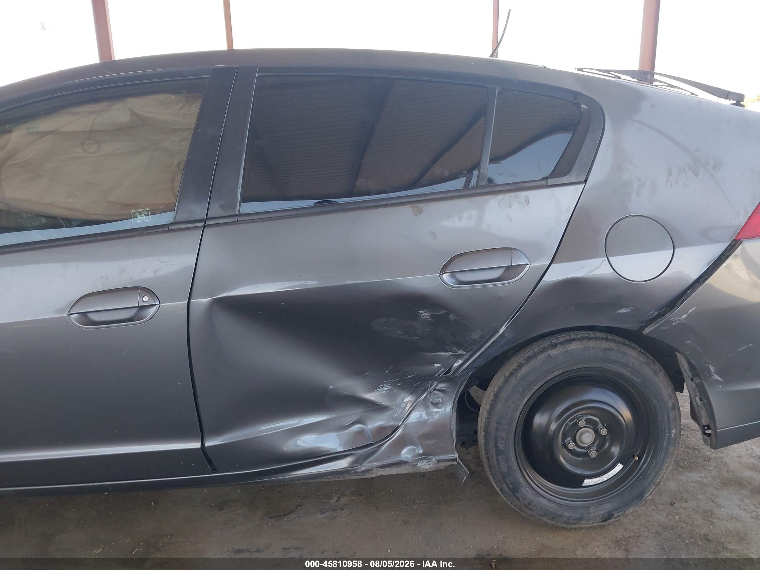 2011 Honda Insight Lx Серый vin: JHMZE2H59BS005014