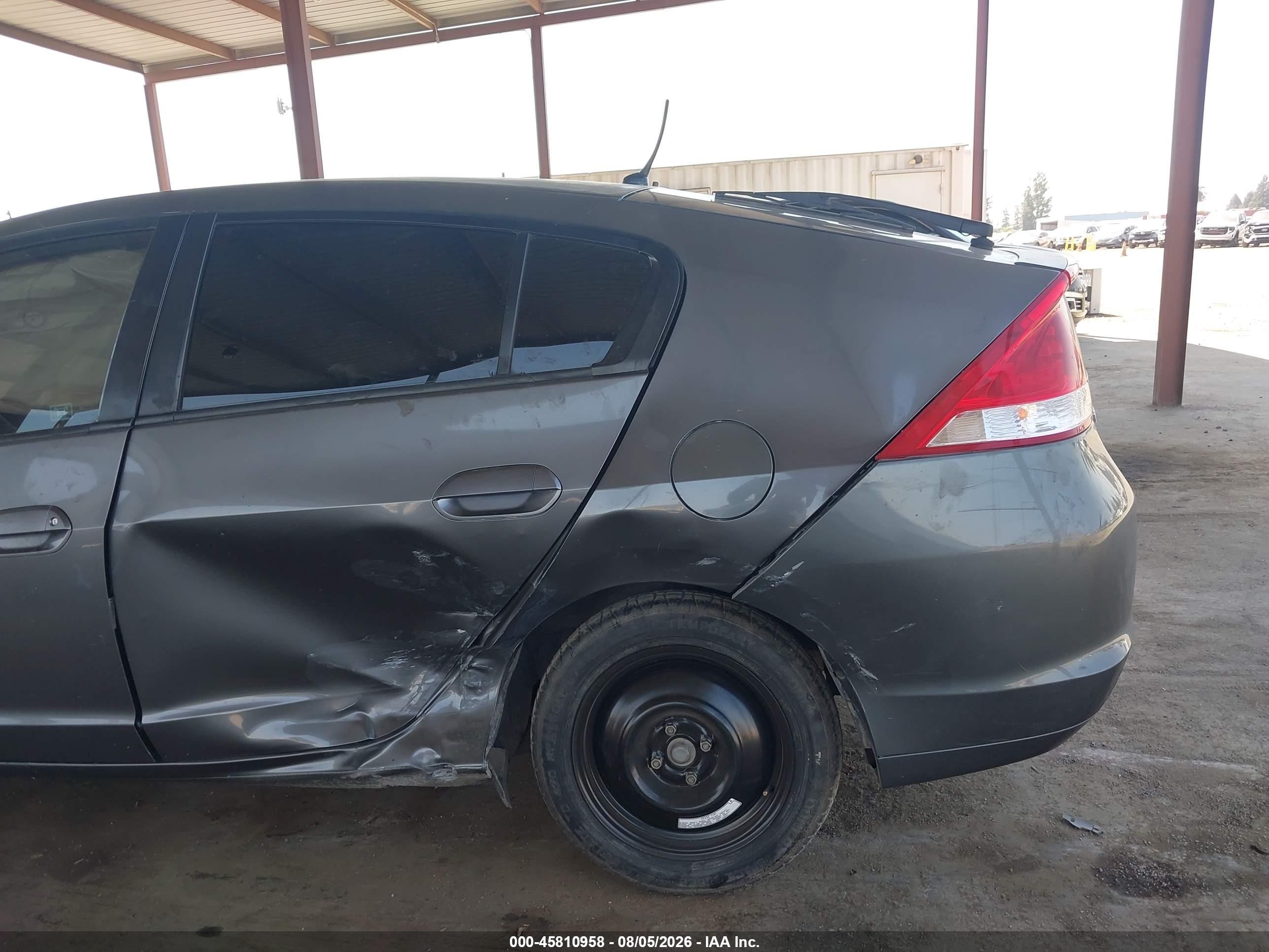 2011 Honda Insight Lx Серый vin: JHMZE2H59BS005014