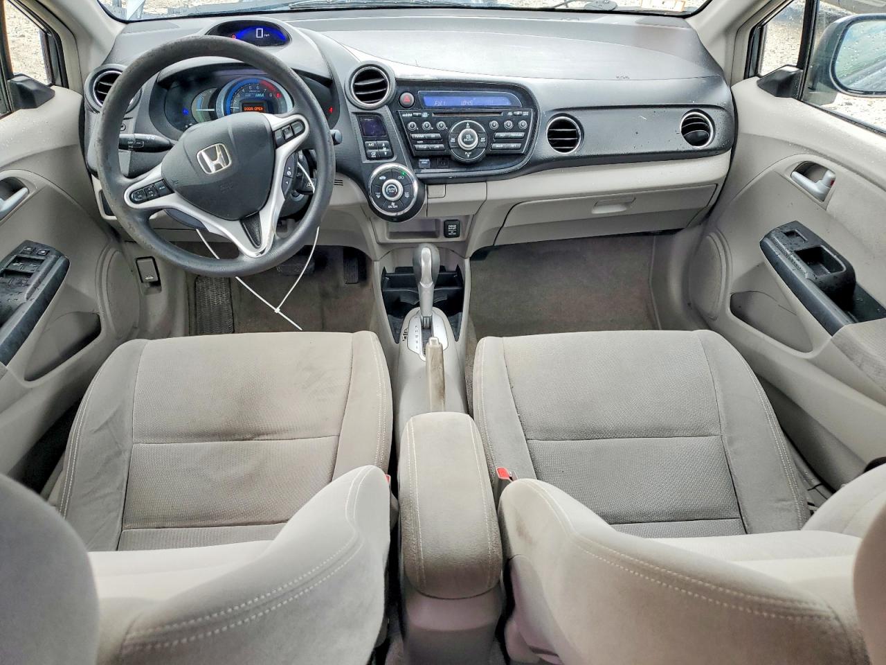 2012 Honda Insight Lx Gray vin: JHMZE2H59CS004253