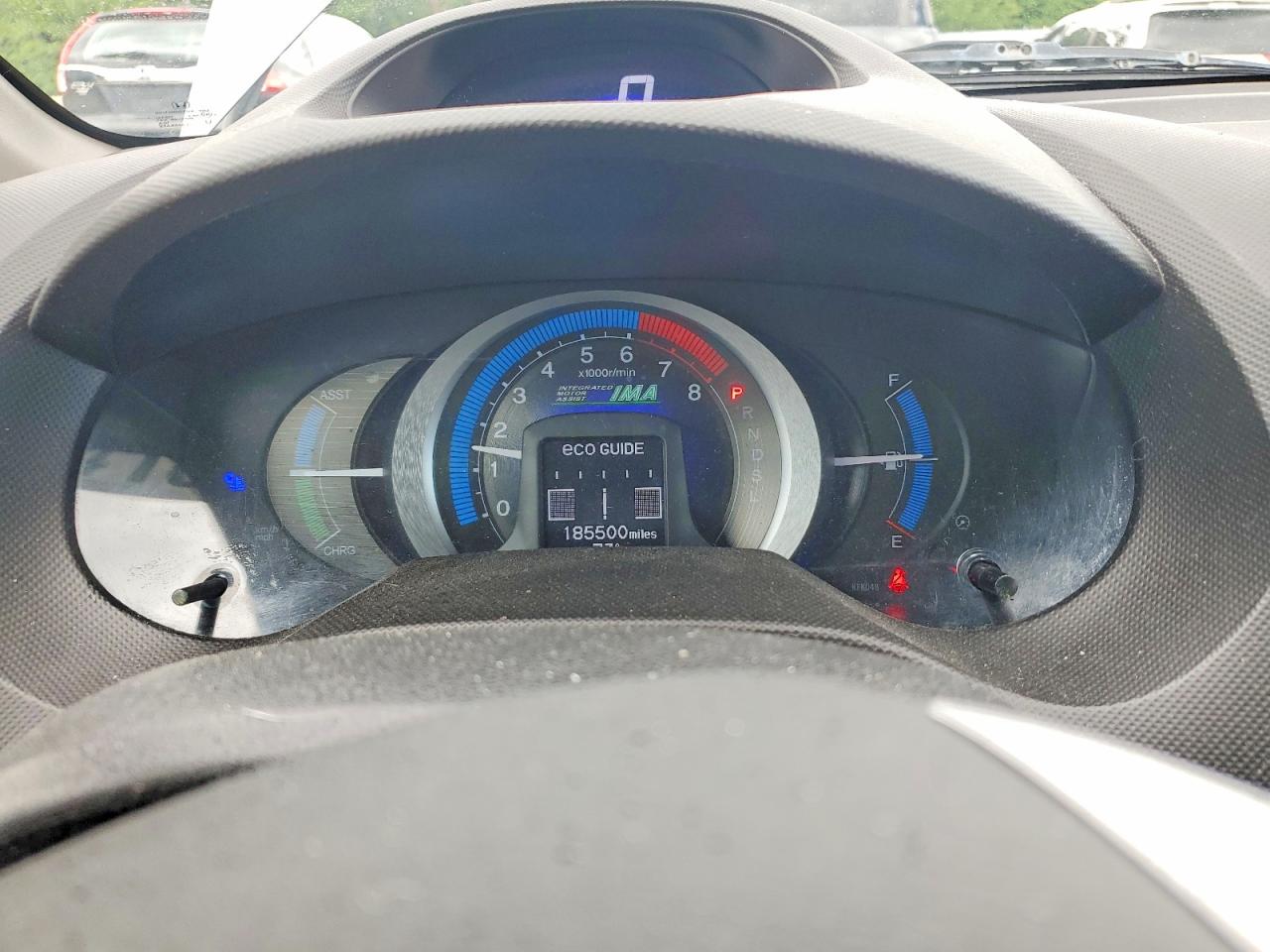 2012 Honda Insight Lx Gray vin: JHMZE2H59CS004253