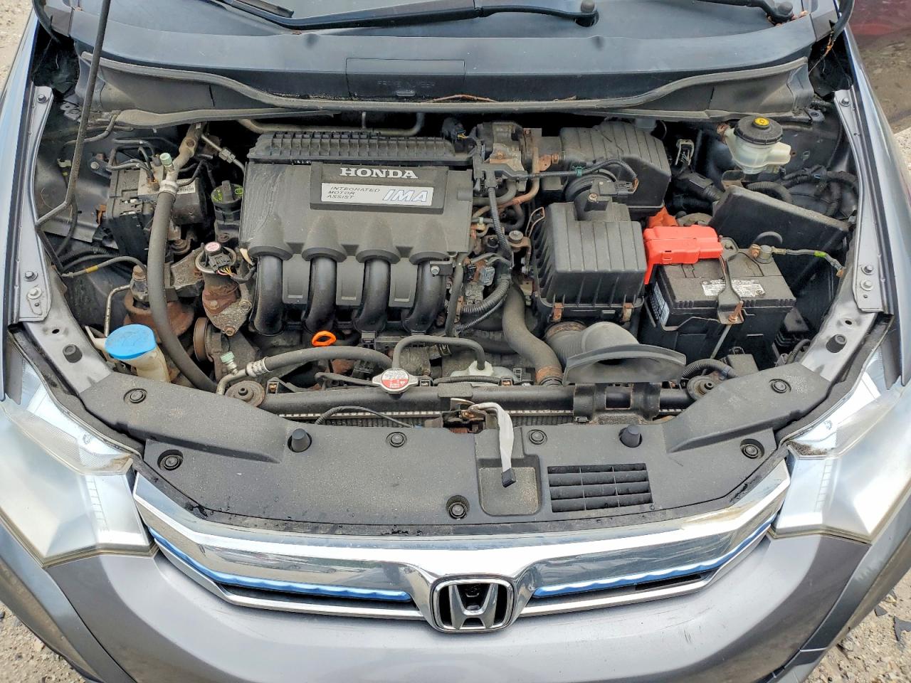 2012 Honda Insight Lx Gray vin: JHMZE2H59CS004253
