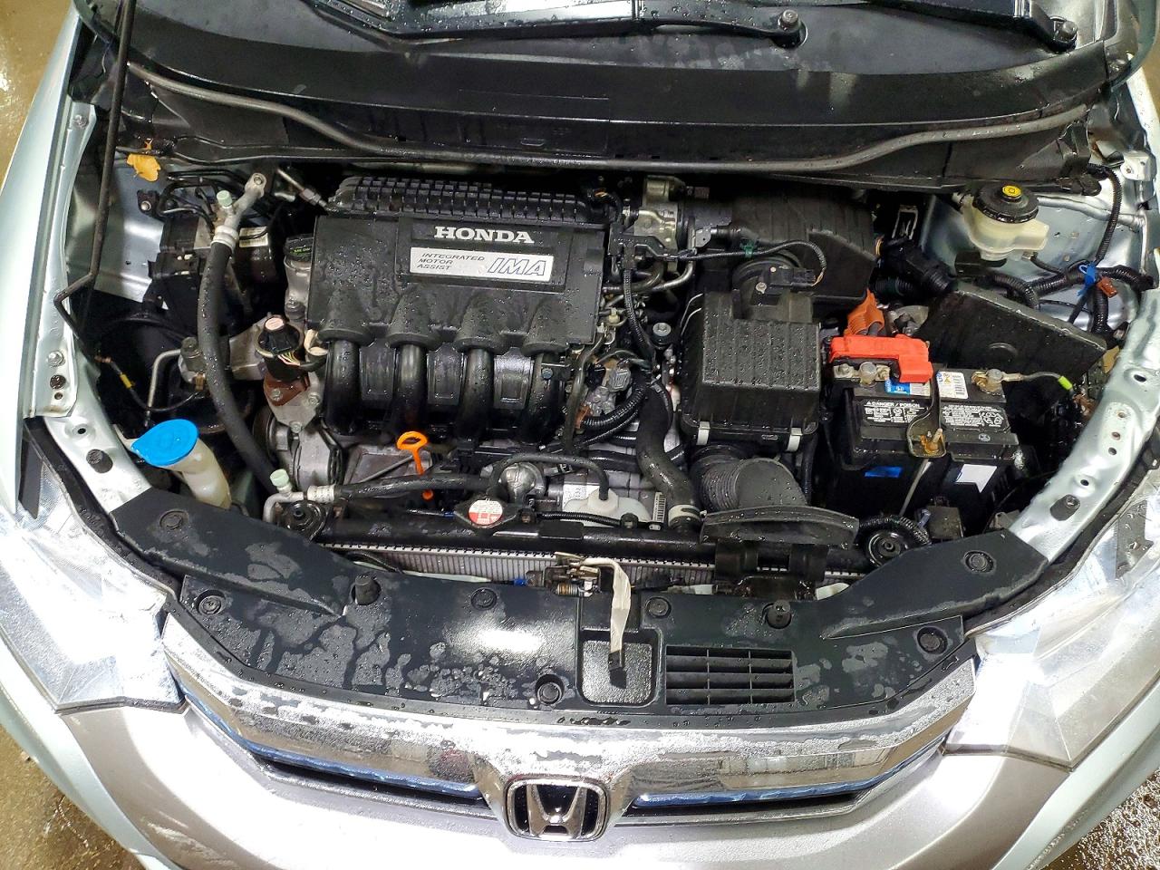 2013 Honda Insight Lx Синий vin: JHMZE2H59DS000737