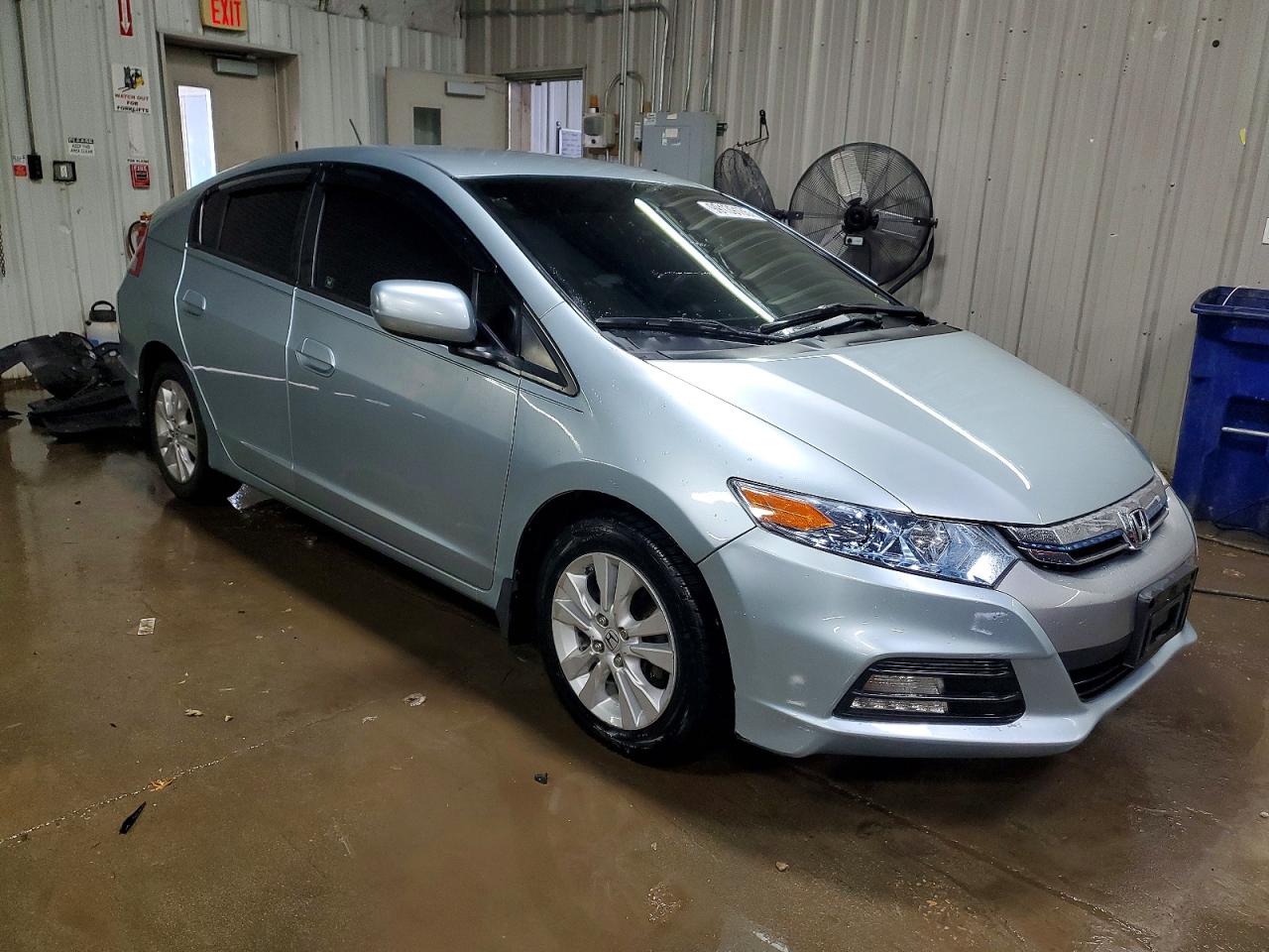 2013 Honda Insight Lx Синий vin: JHMZE2H59DS000737