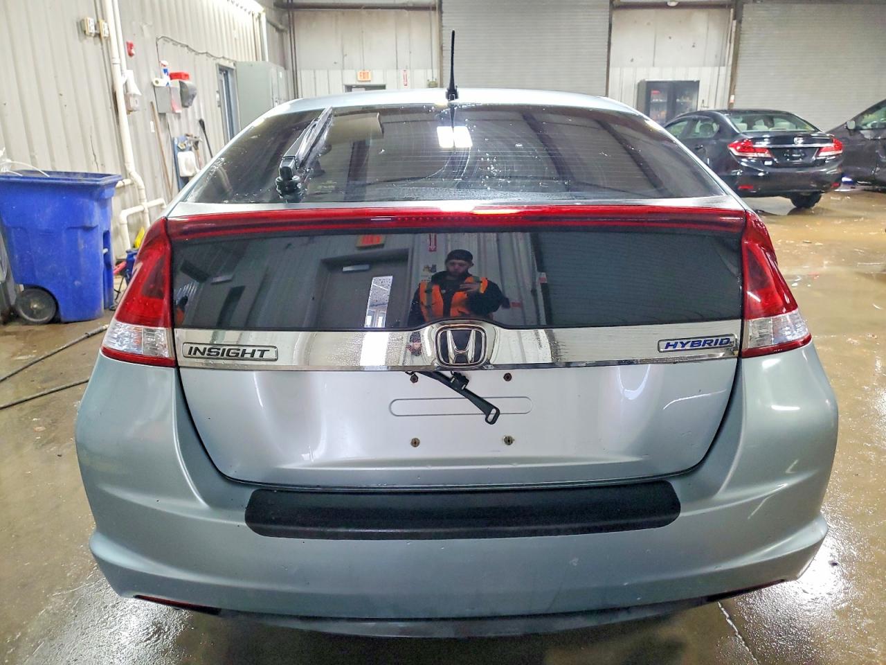 2013 Honda Insight Lx Синий vin: JHMZE2H59DS000737