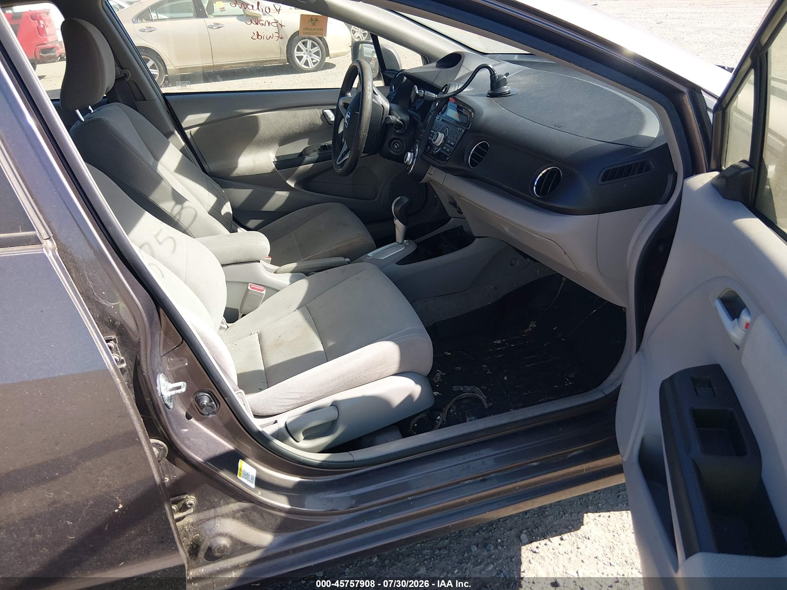 2013 Honda Insight Lx Коричневый vin: JHMZE2H59DS006604