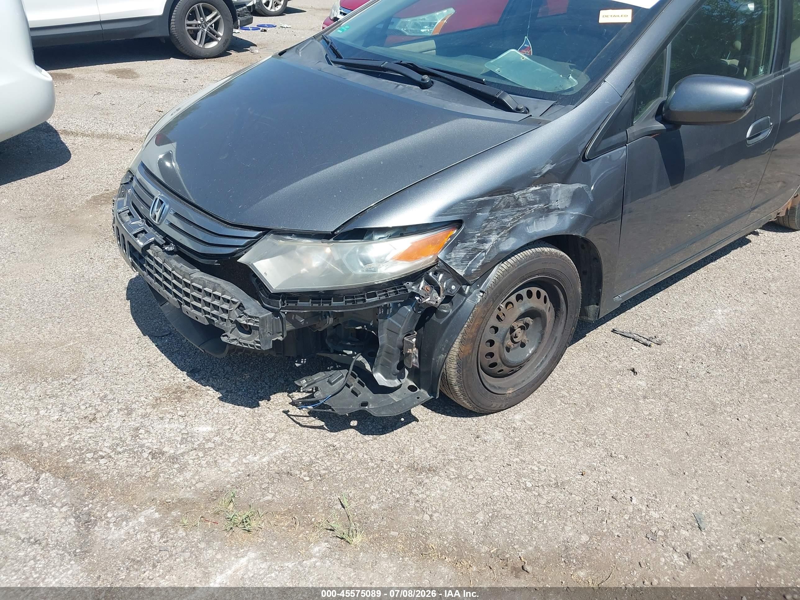 2010 Honda Insight Lx Silver vin: JHMZE2H5XAS008731