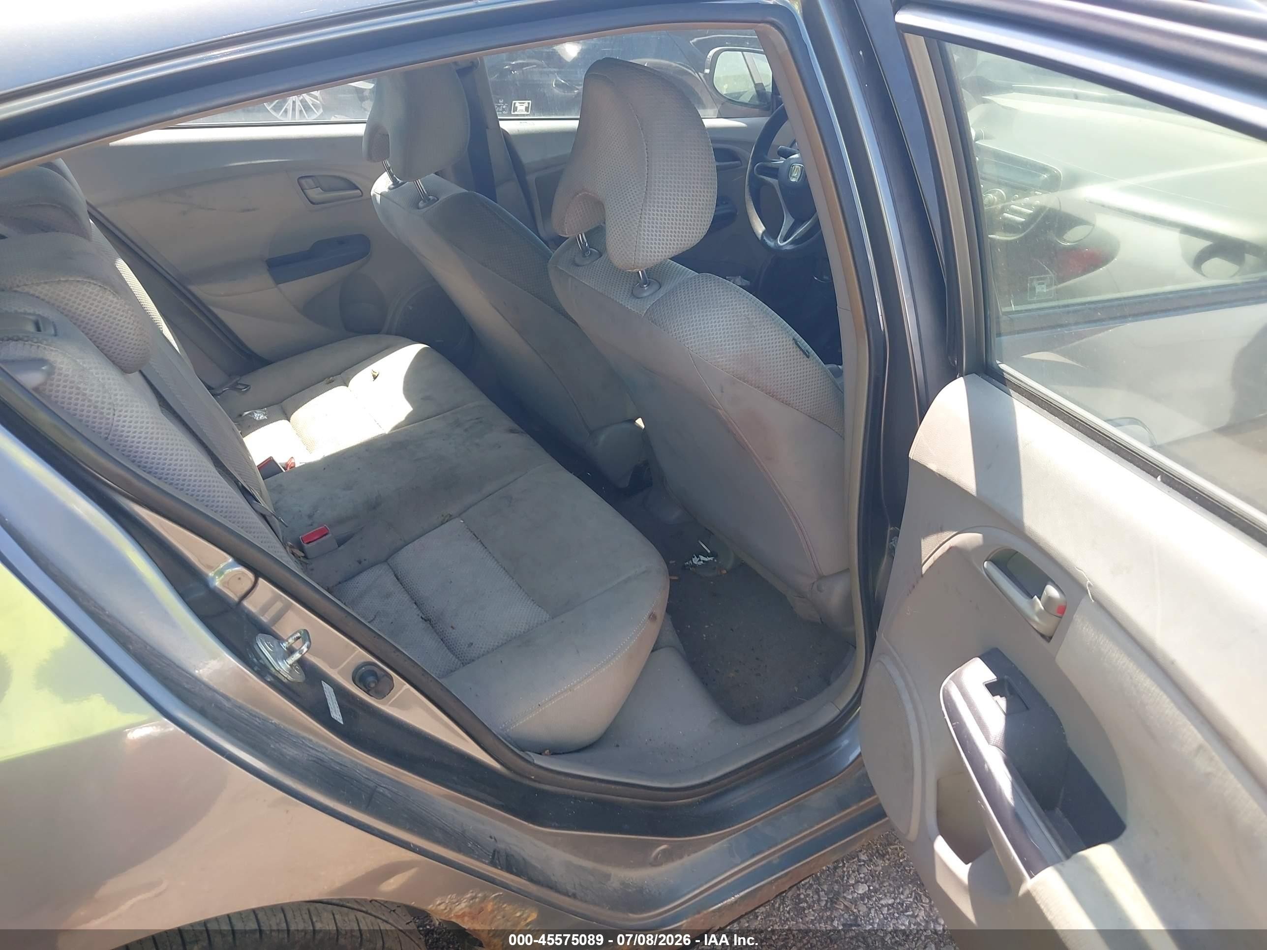 2010 Honda Insight Lx Silver vin: JHMZE2H5XAS008731