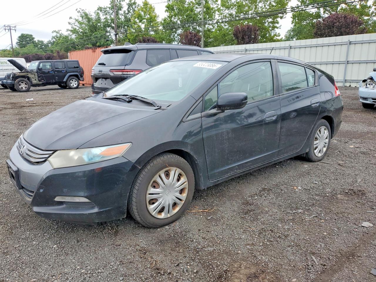 2010 Honda Insight Lx Black vin: JHMZE2H5XAS034178