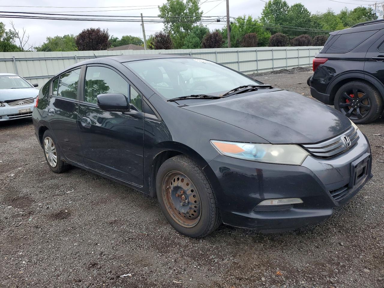 2010 Honda Insight Lx Black vin: JHMZE2H5XAS034178