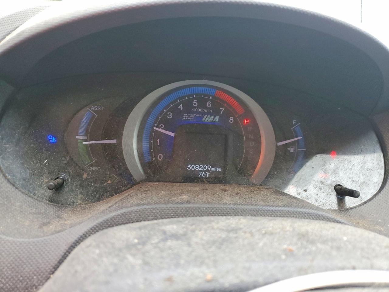 2010 Honda Insight Lx Black vin: JHMZE2H5XAS034178