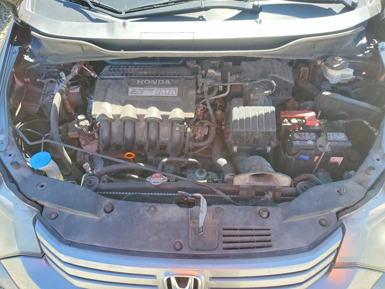 2010 Honda Insight Lx Gray vin: JHMZE2H5XAS036643