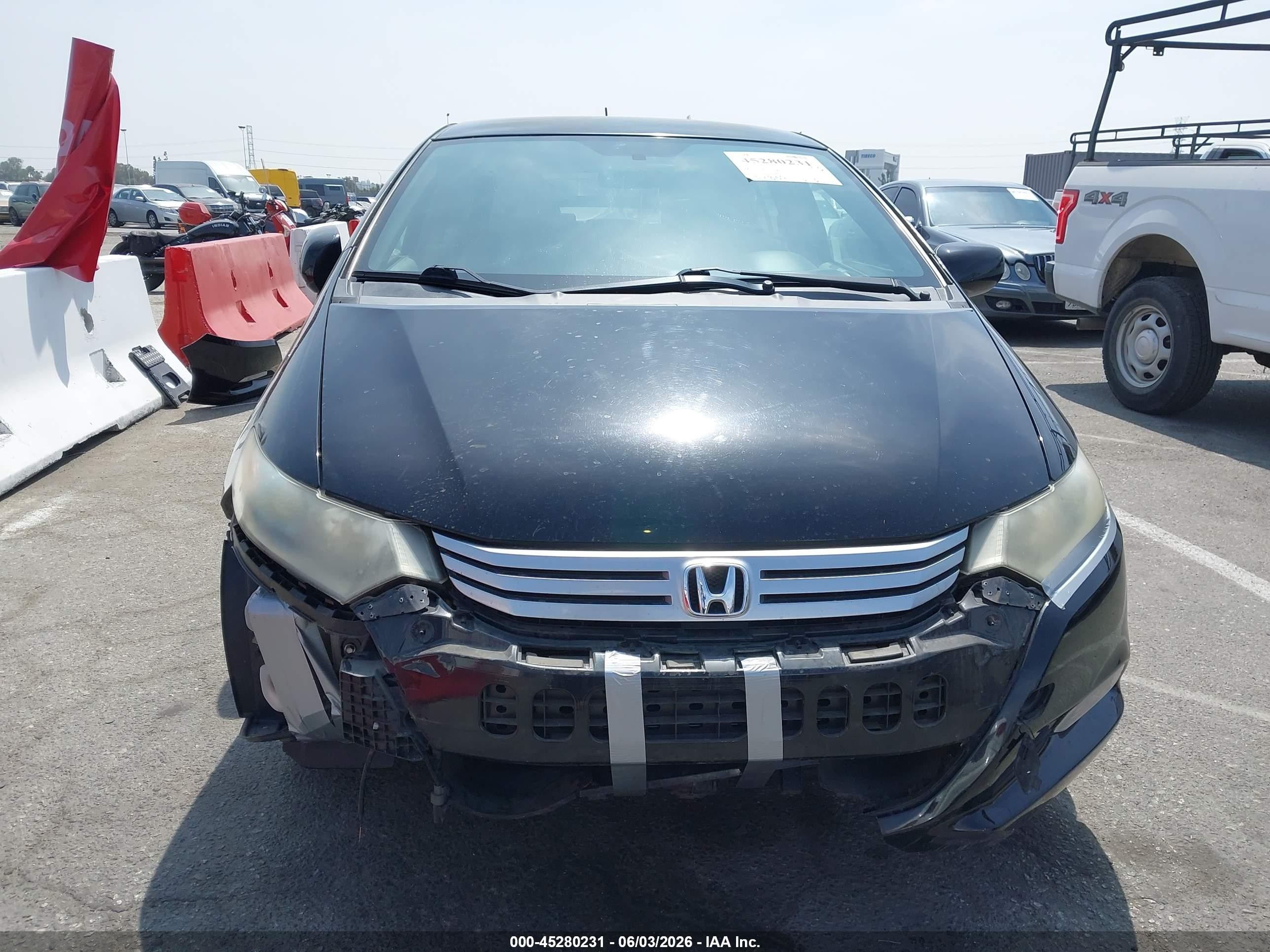 2011 Honda Insight Lx Black vin: JHMZE2H5XBS004485