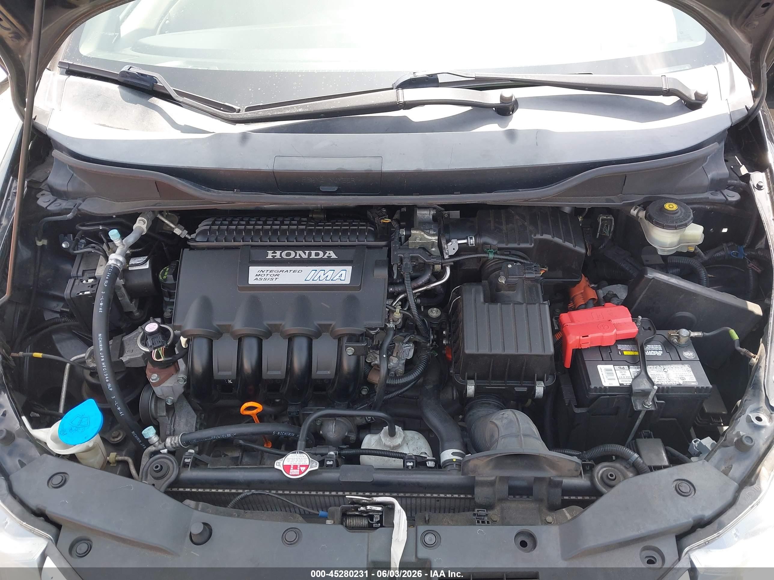 2011 Honda Insight Lx Black vin: JHMZE2H5XBS004485