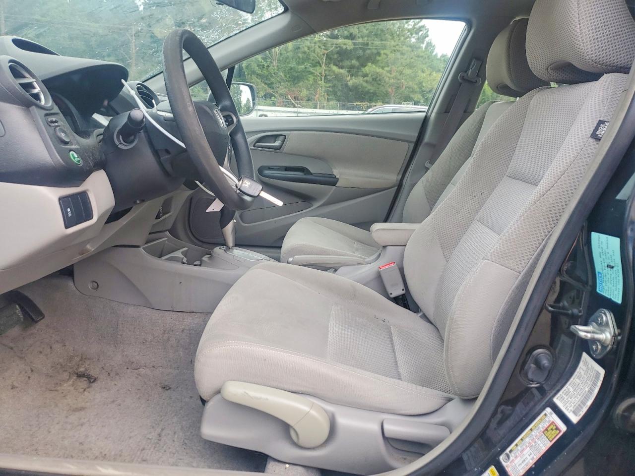 2011 Honda Insight Lx Black vin: JHMZE2H5XBS008469