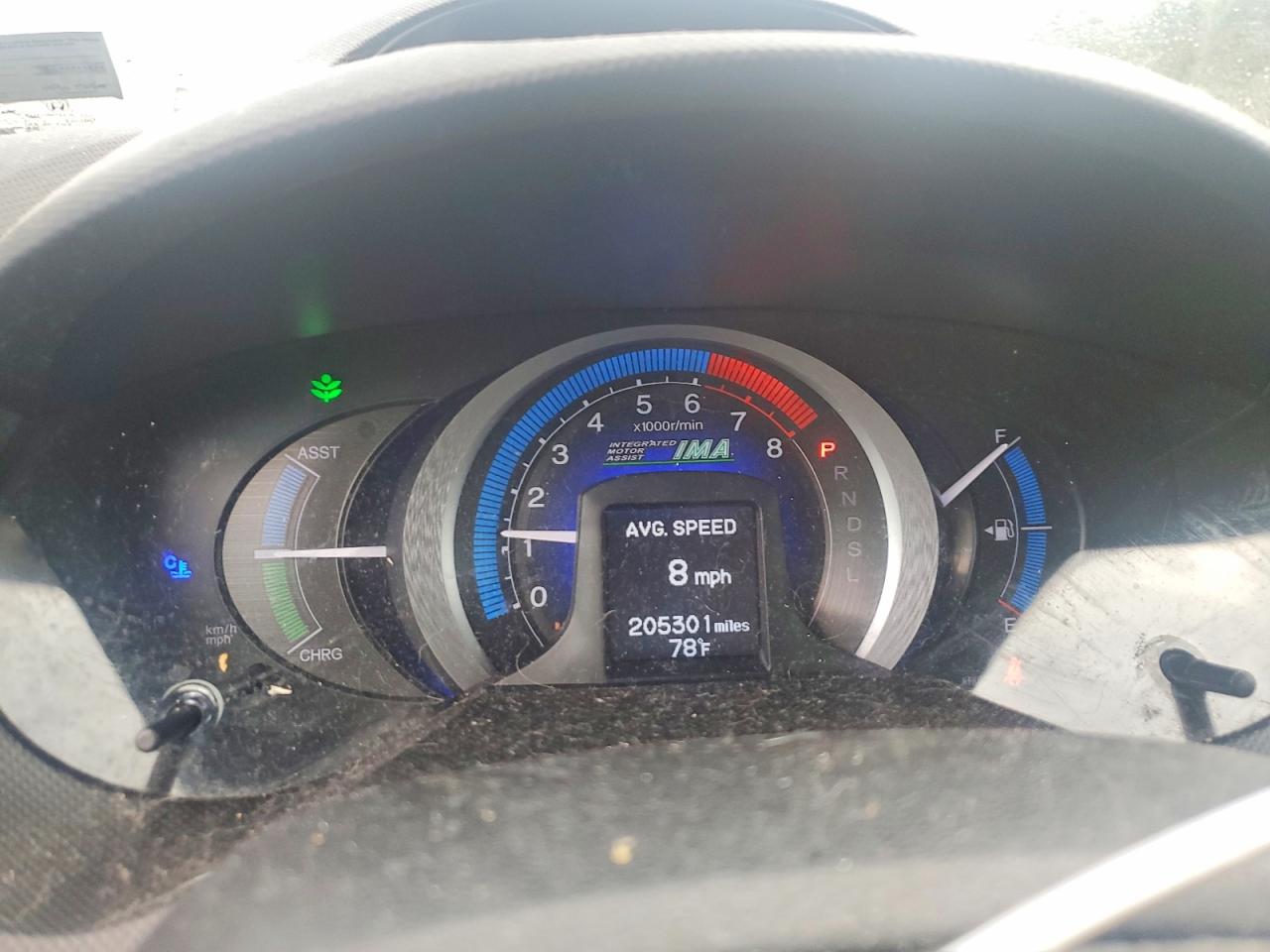 2011 Honda Insight Lx Black vin: JHMZE2H5XBS008469