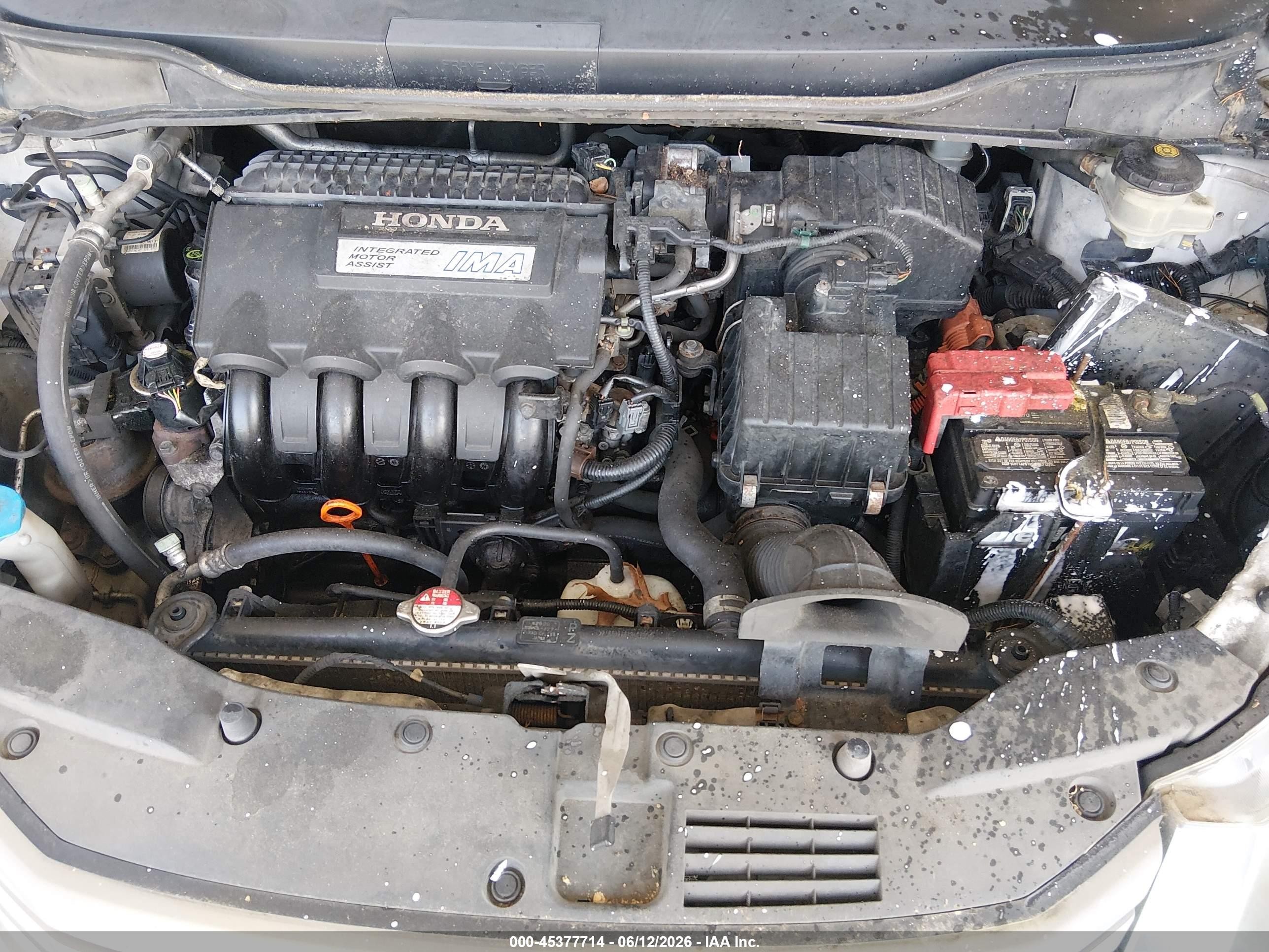 2010 Honda Insight Ex Белый vin: JHMZE2H70AS016645