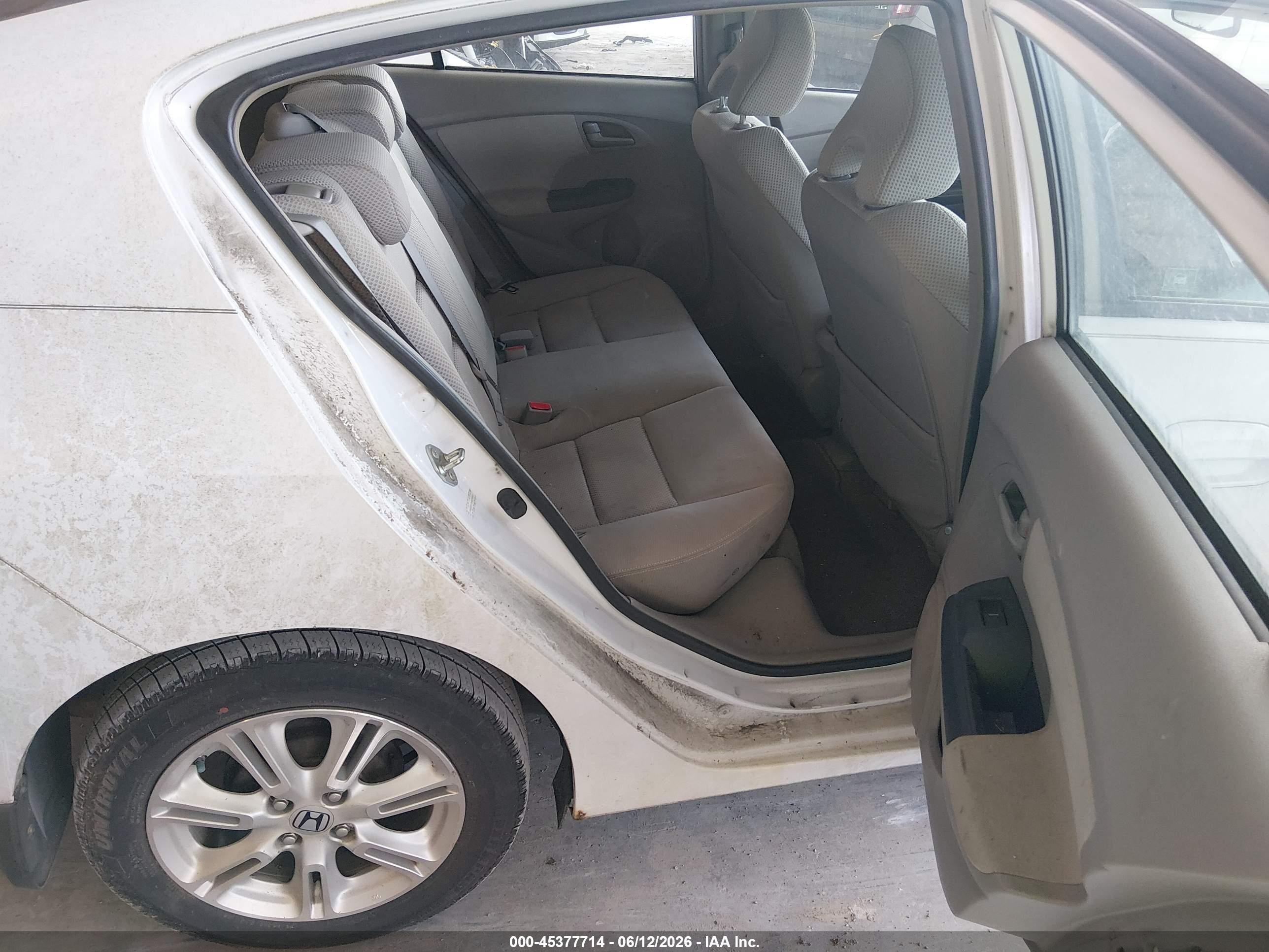 2010 Honda Insight Ex Белый vin: JHMZE2H70AS016645