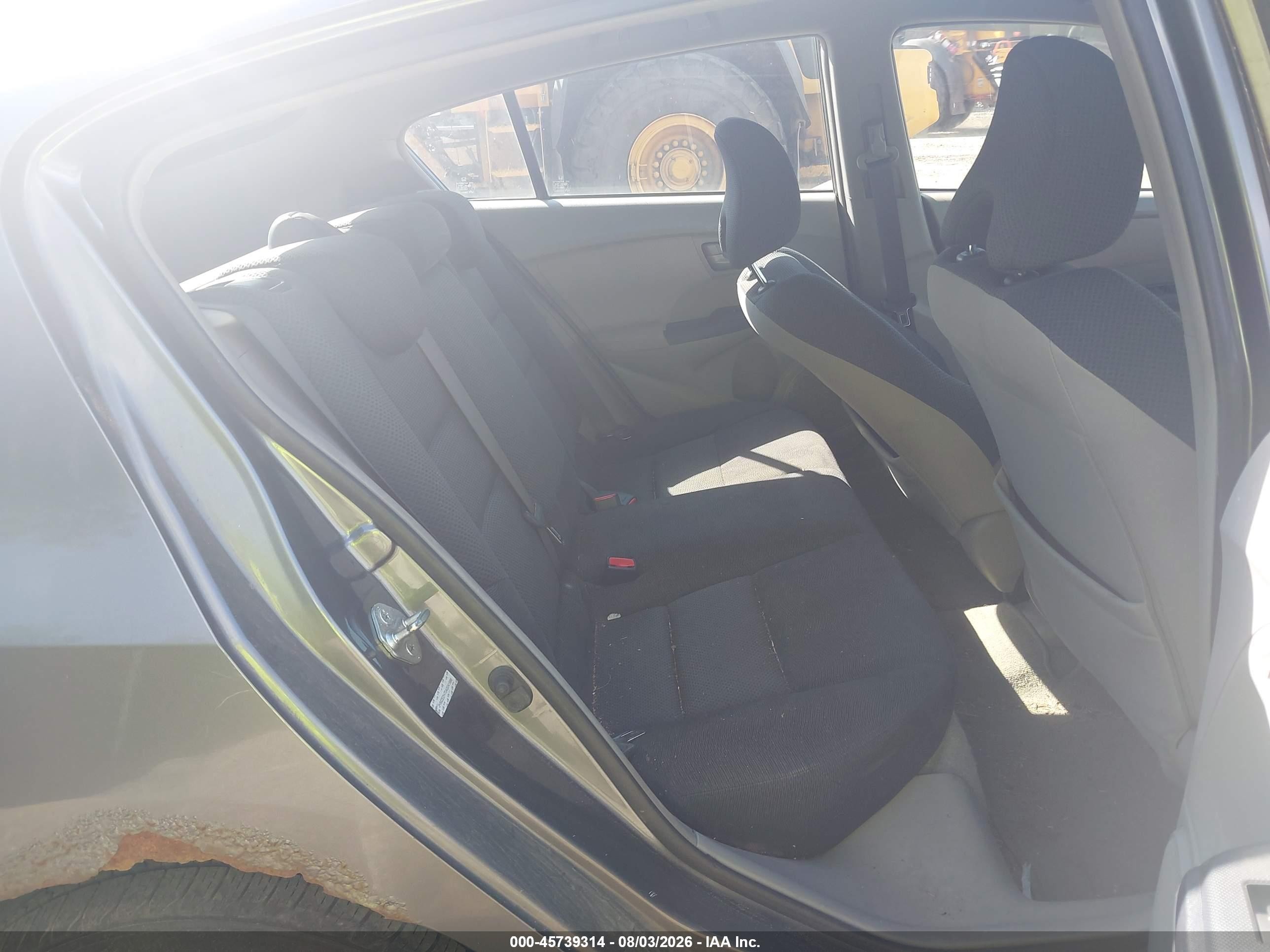 2010 Honda Insight Ex Gray vin: JHMZE2H70AS041996