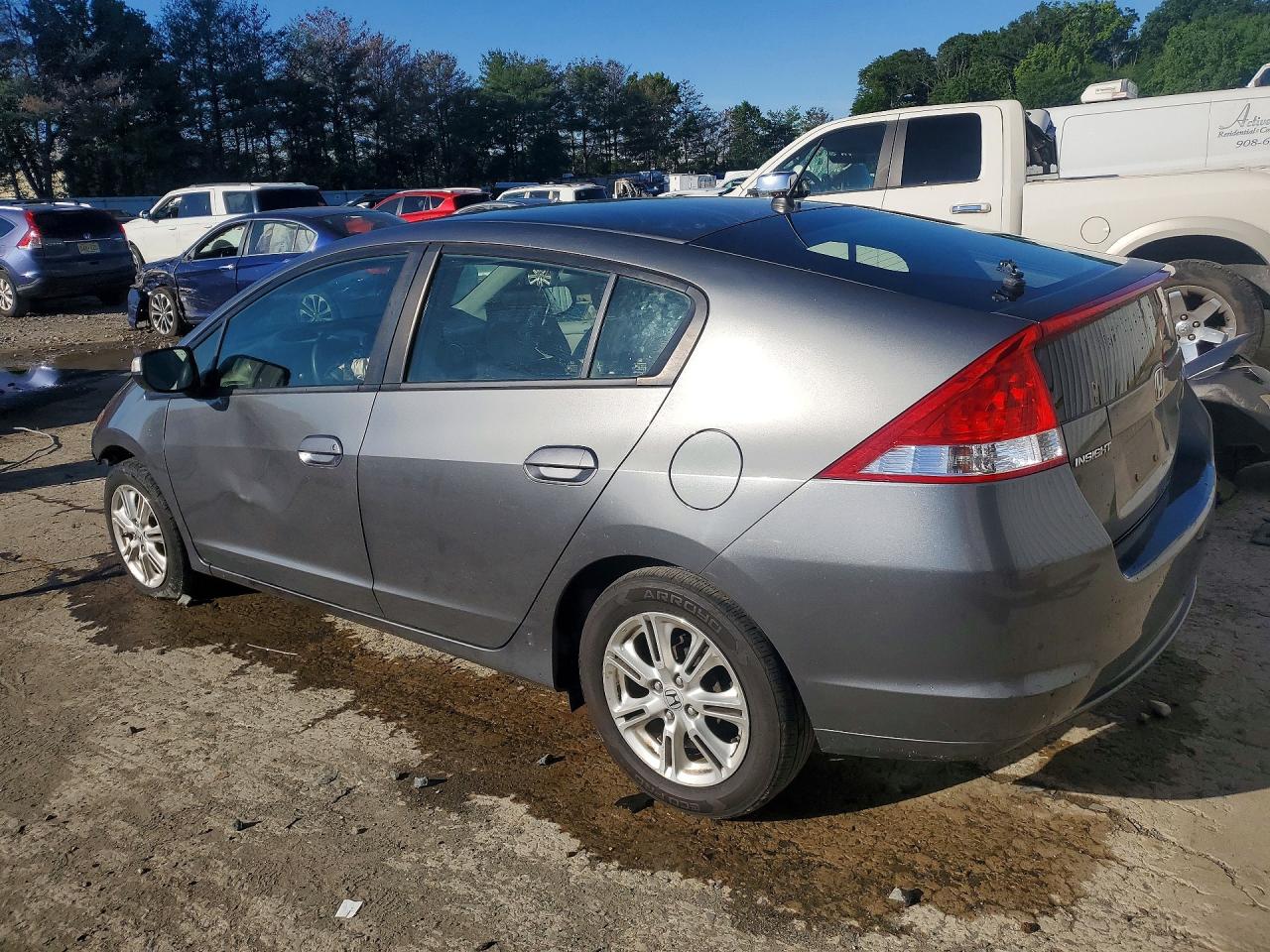 2011 Honda Insight Ex Silver vin: JHMZE2H70BS008191