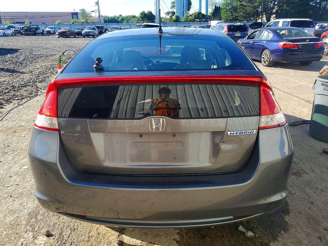 2011 Honda Insight Ex Silver vin: JHMZE2H70BS008191
