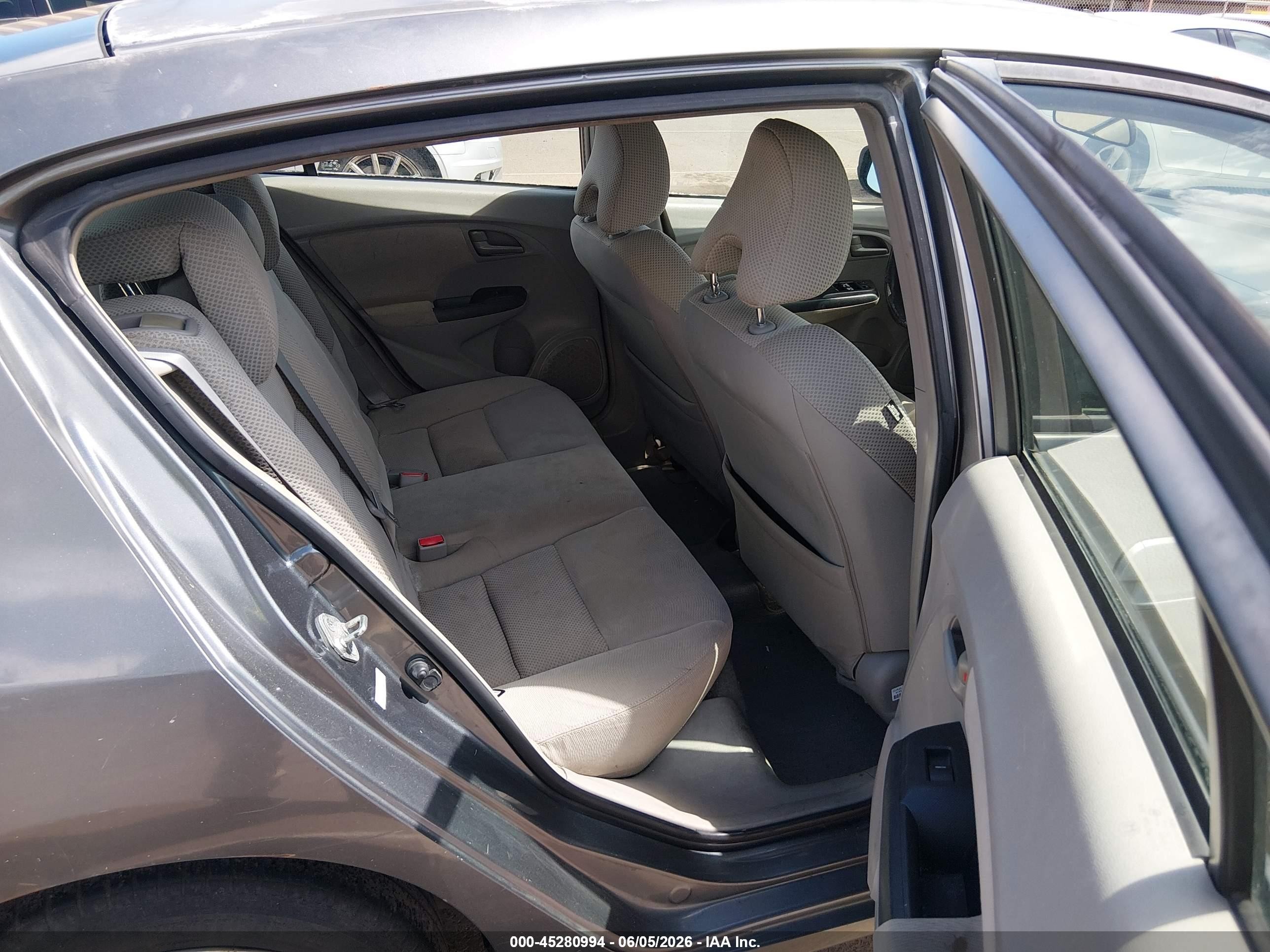 2011 Honda Insight Ex Gray vin: JHMZE2H70BS010572