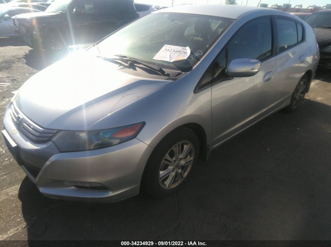 2011 Honda Insight Ex Silver vin: JHMZE2H70BS012211