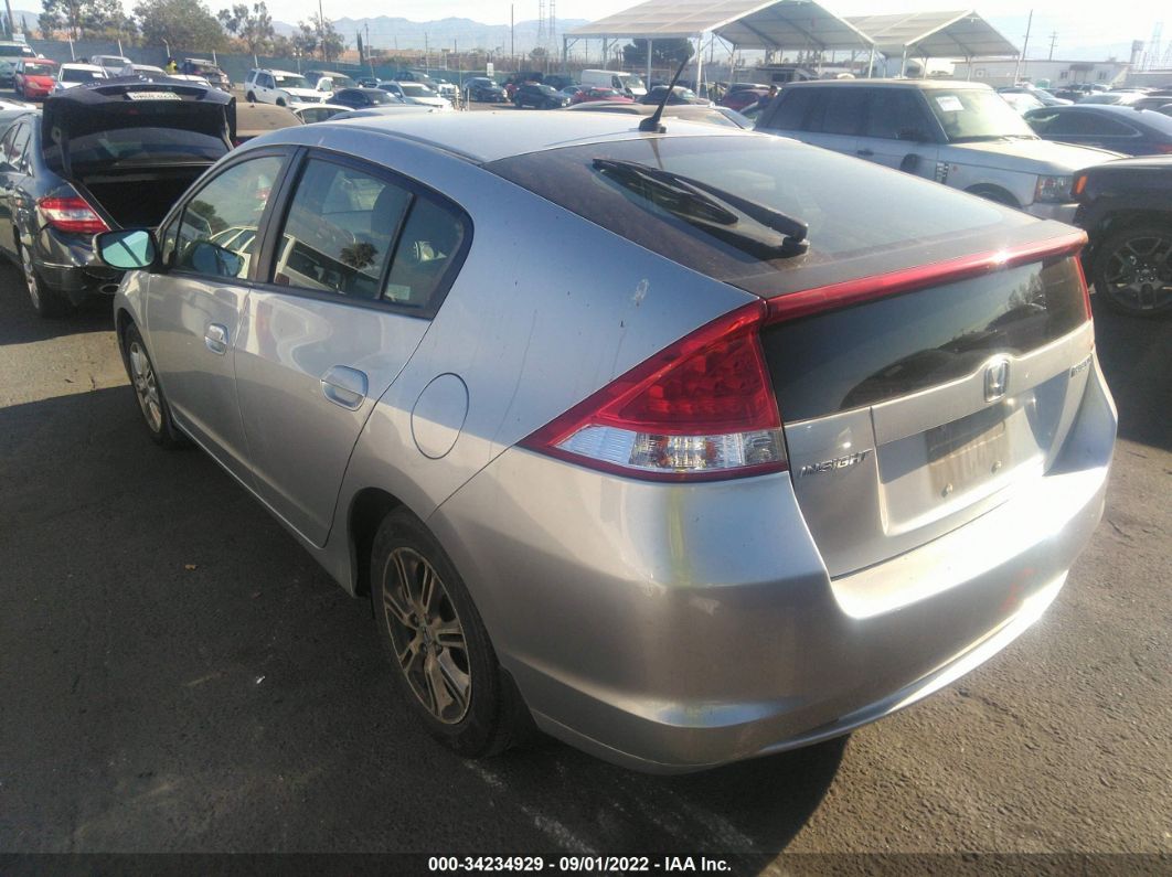 2011 Honda Insight Ex Silver vin: JHMZE2H70BS012211
