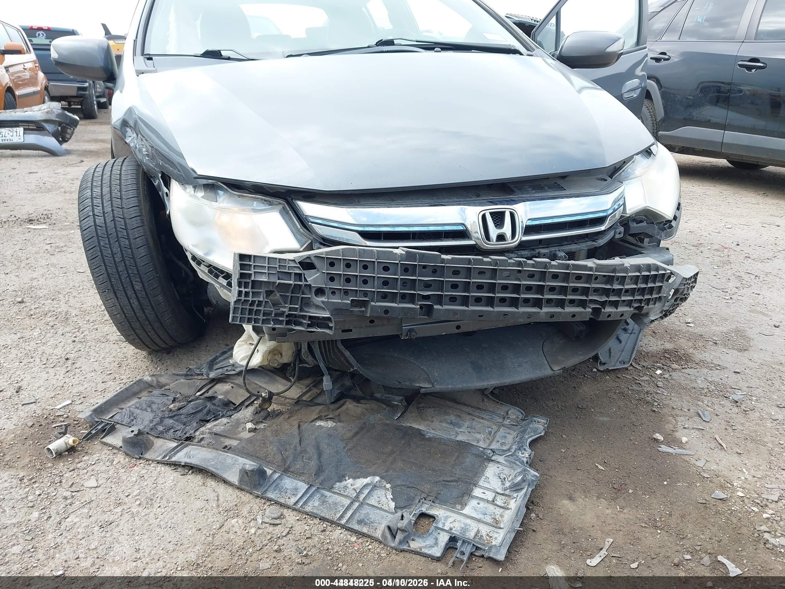 2012 Honda Insight Ex Серый vin: JHMZE2H70CS003834