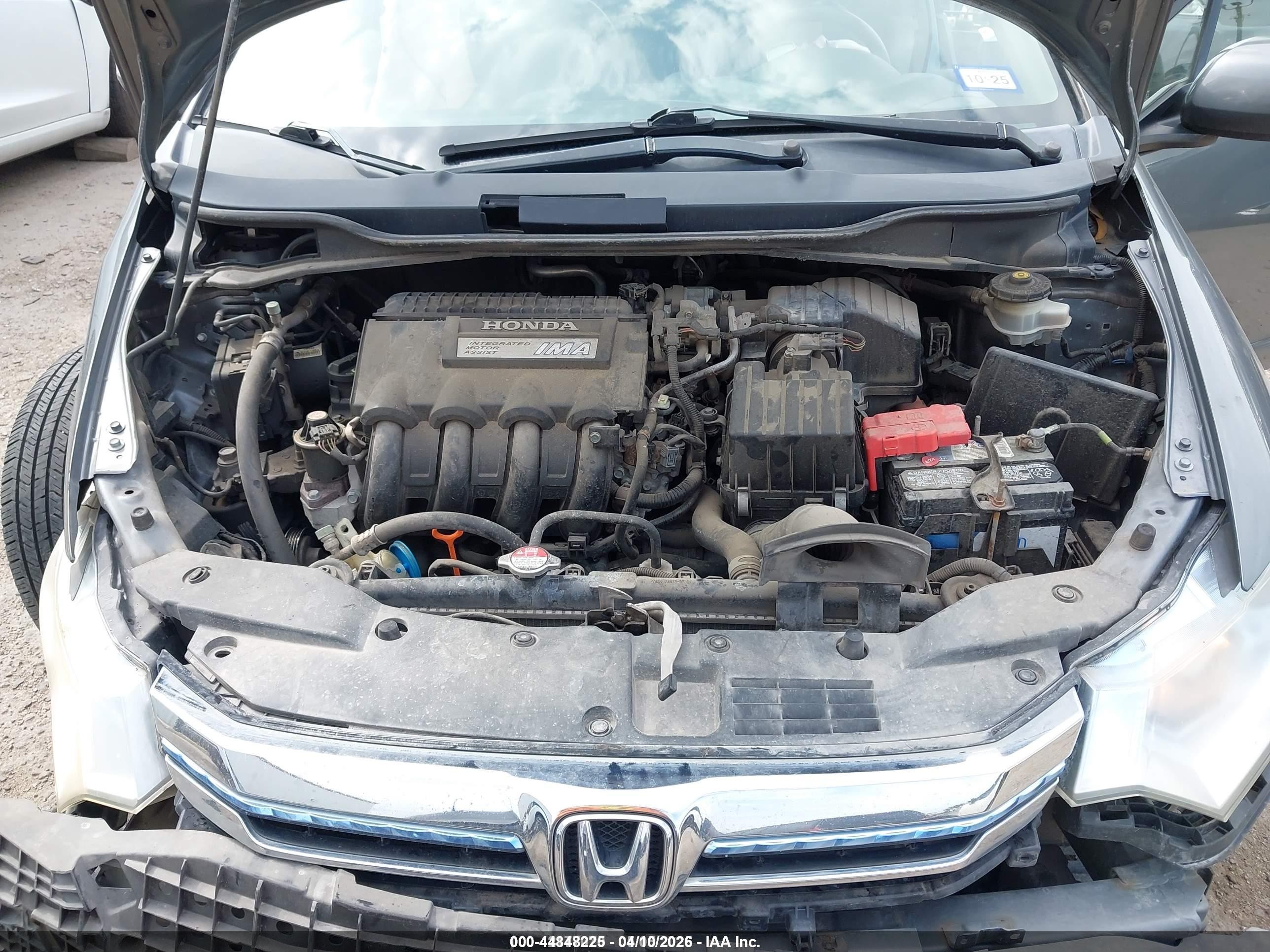 2012 Honda Insight Ex Серый vin: JHMZE2H70CS003834
