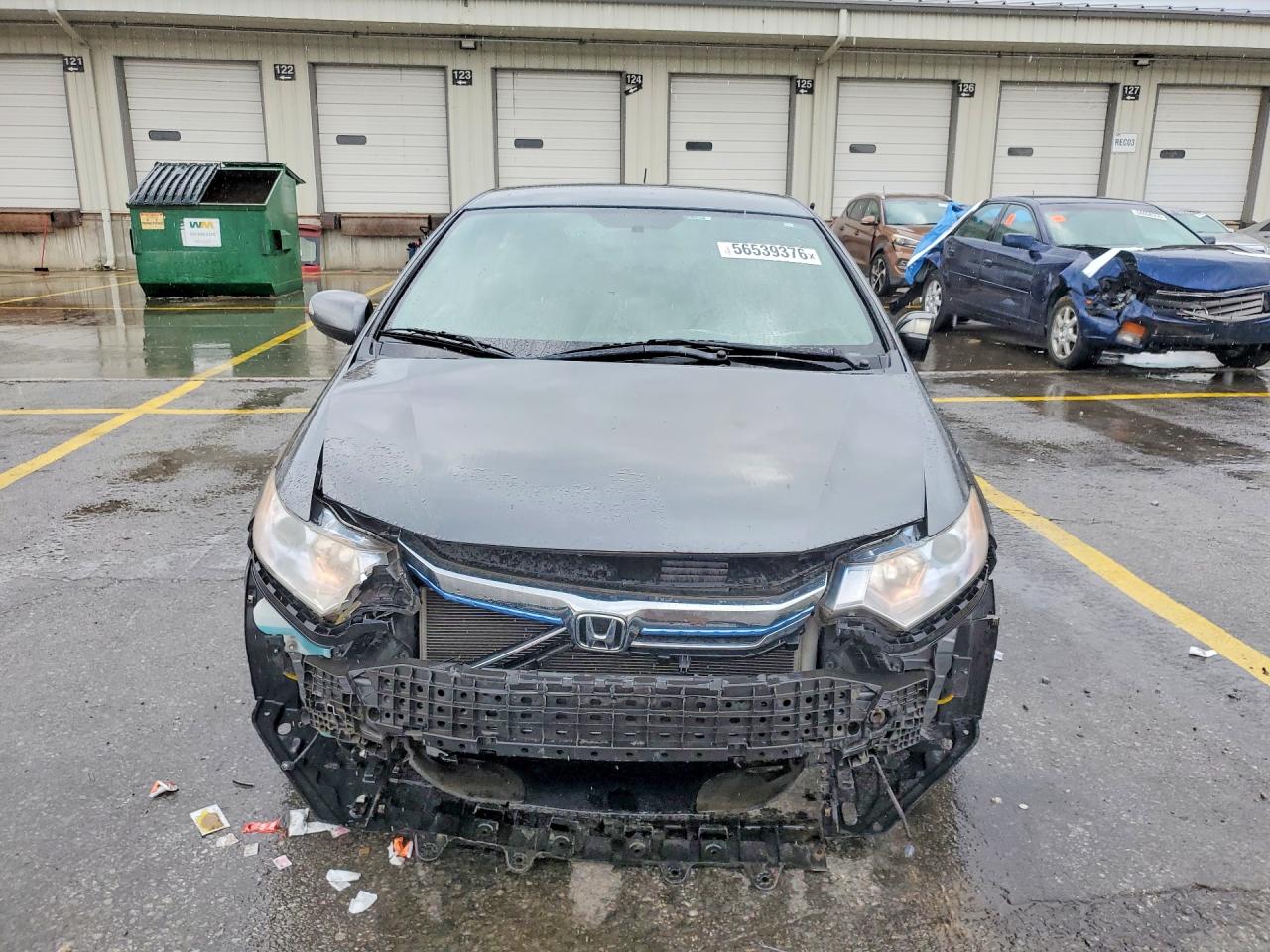 2013 Honda Insight Ex Серый vin: JHMZE2H70DS002605