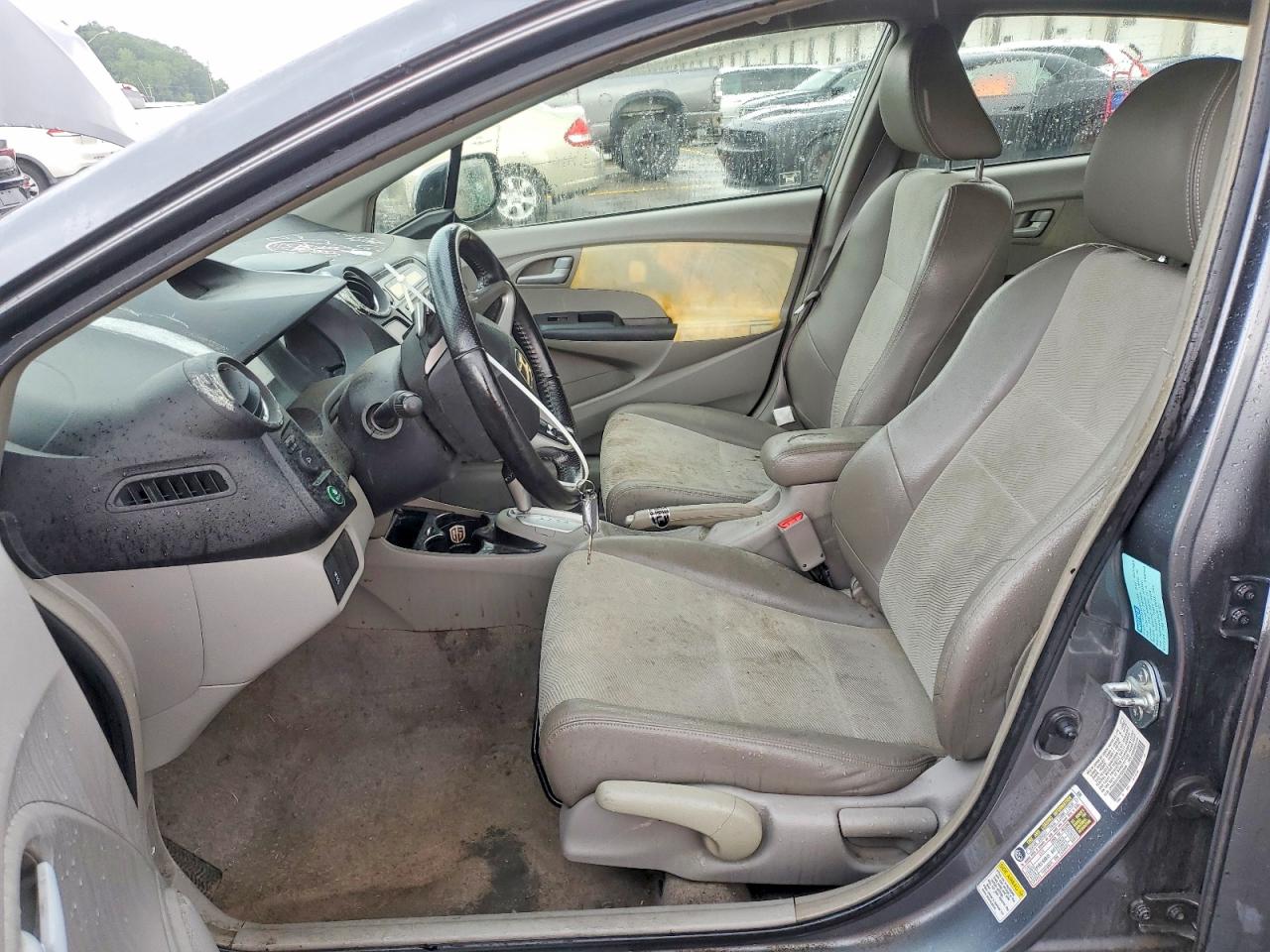 2013 Honda Insight Ex Серый vin: JHMZE2H70DS002605