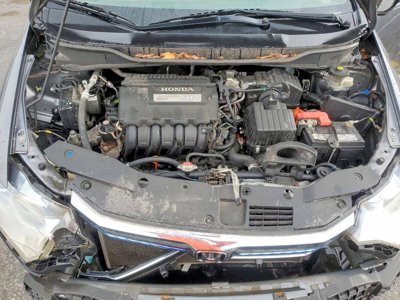 2013 Honda Insight Ex Серый vin: JHMZE2H70DS002605