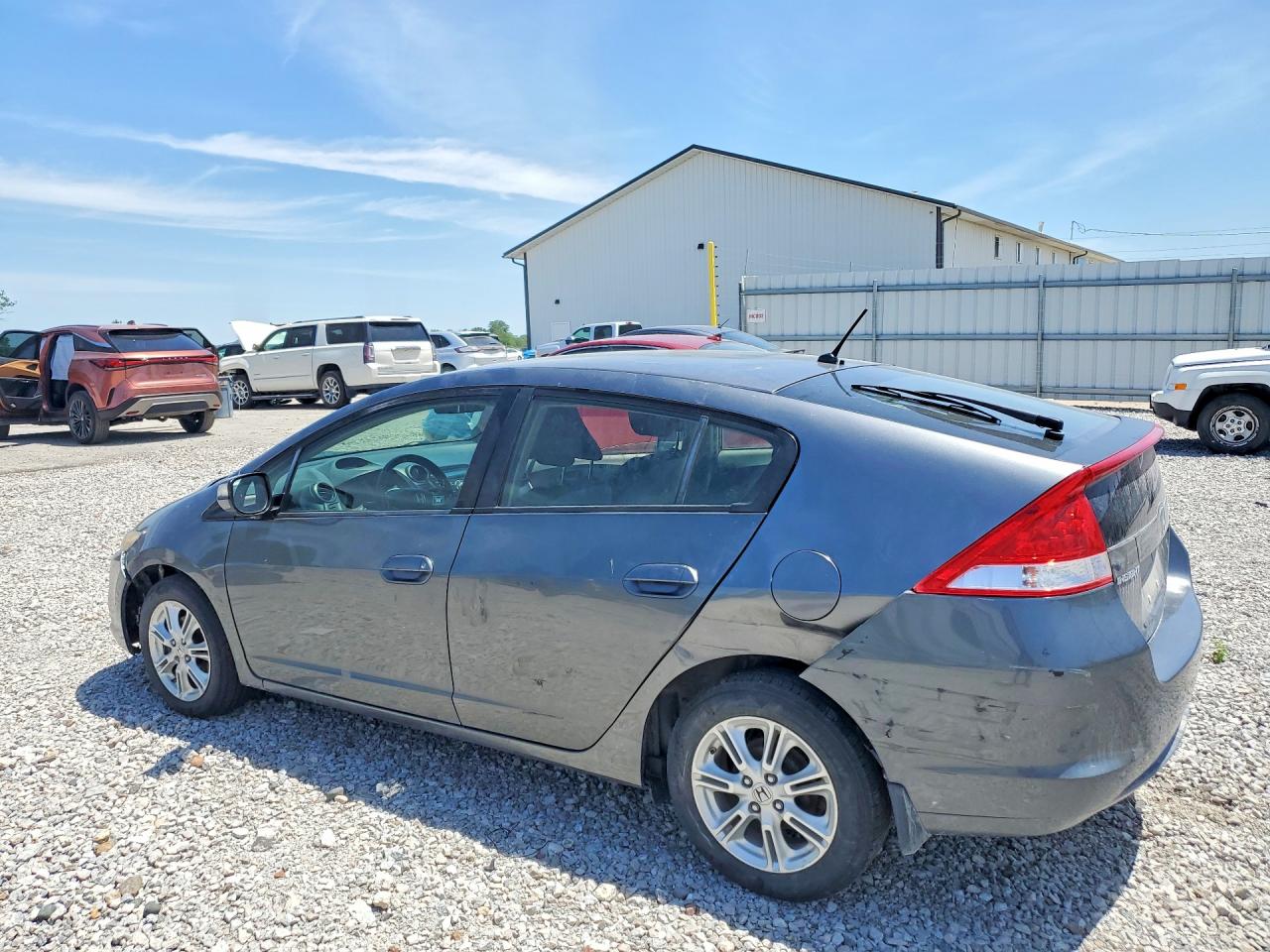 2010 Honda Insight Charcoal vin: JHMZE2H71AS002916