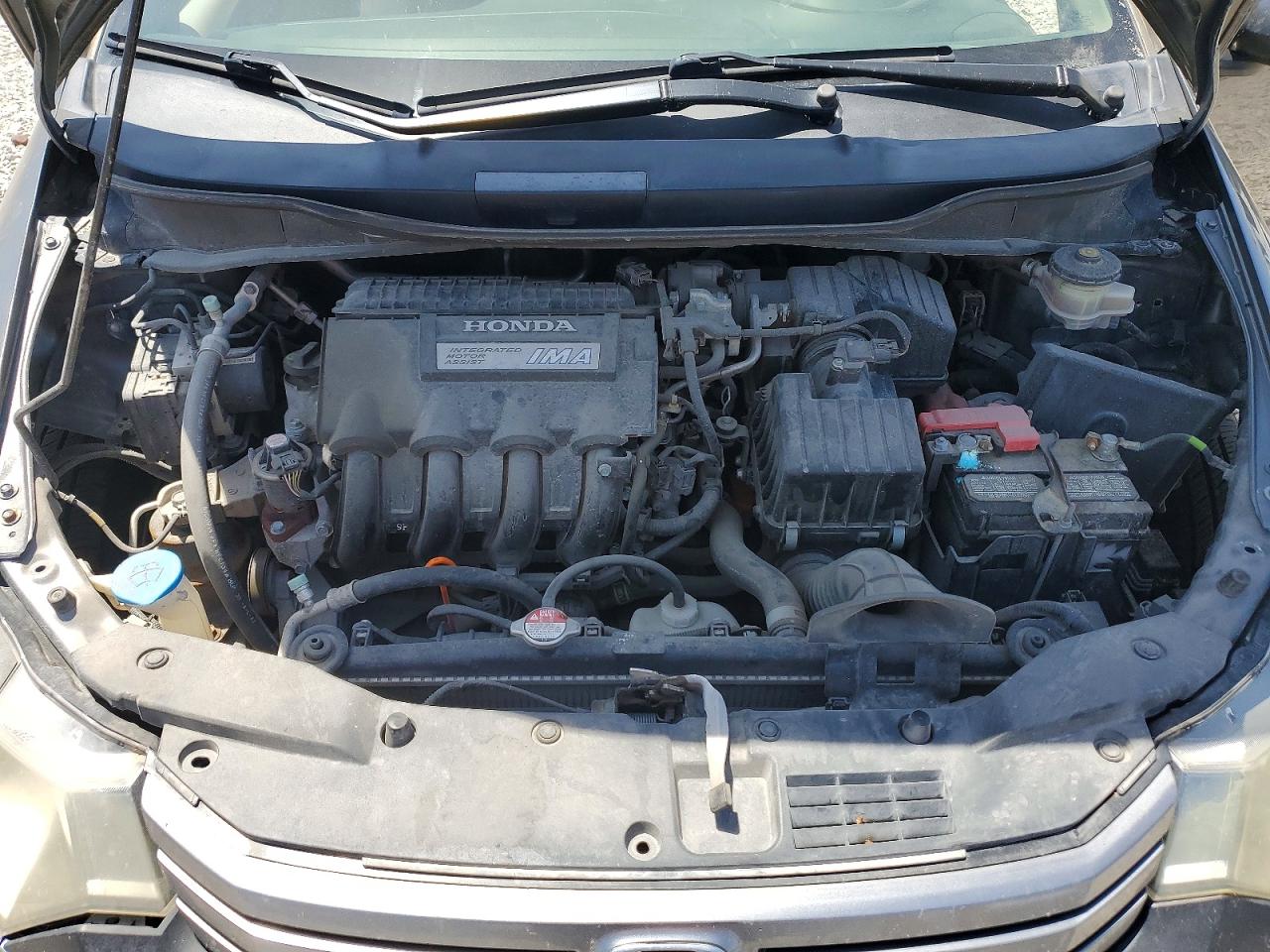 2010 Honda Insight Charcoal vin: JHMZE2H71AS002916