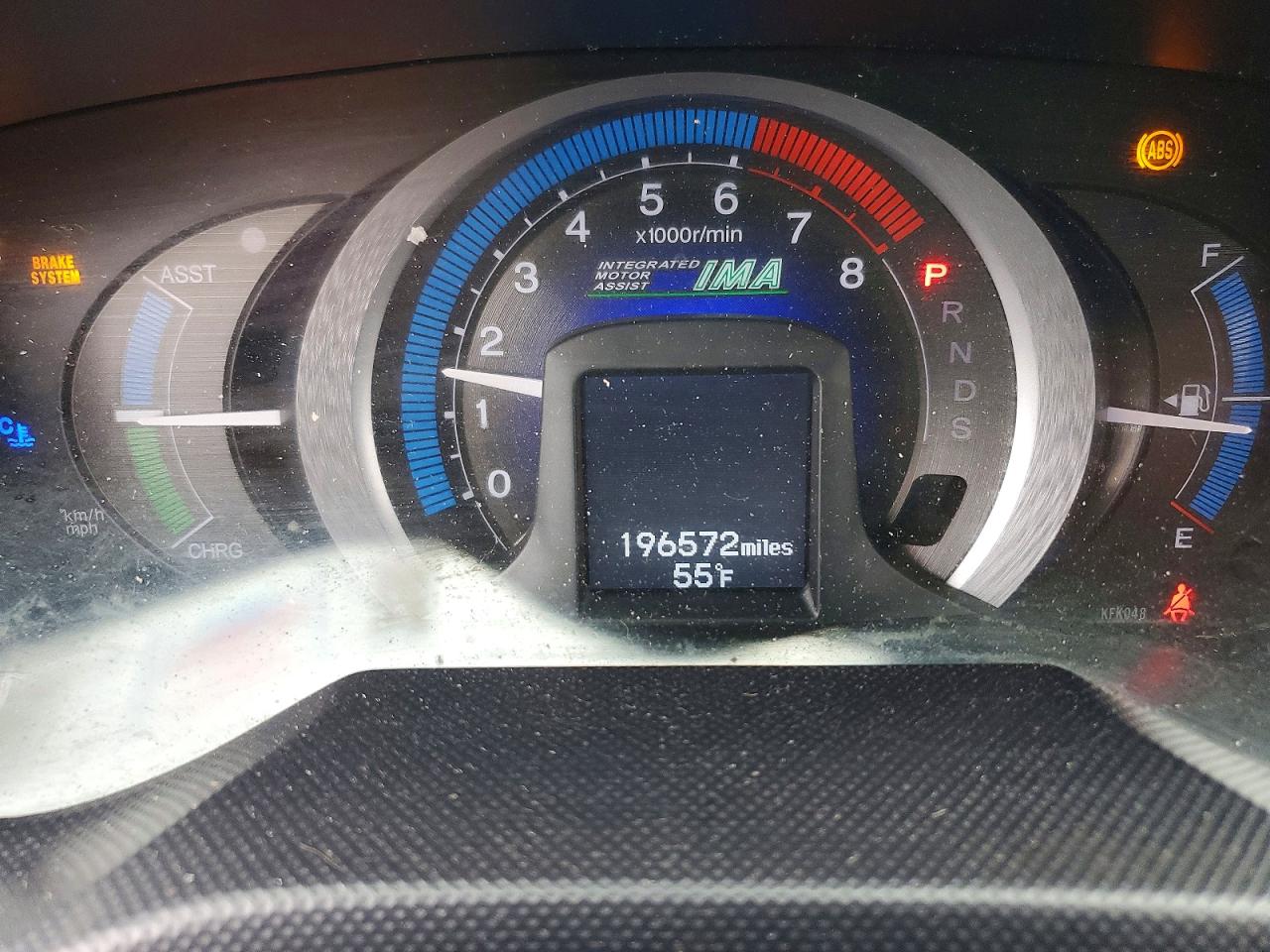 2010 Honda Insight Ex Black vin: JHMZE2H71AS006867