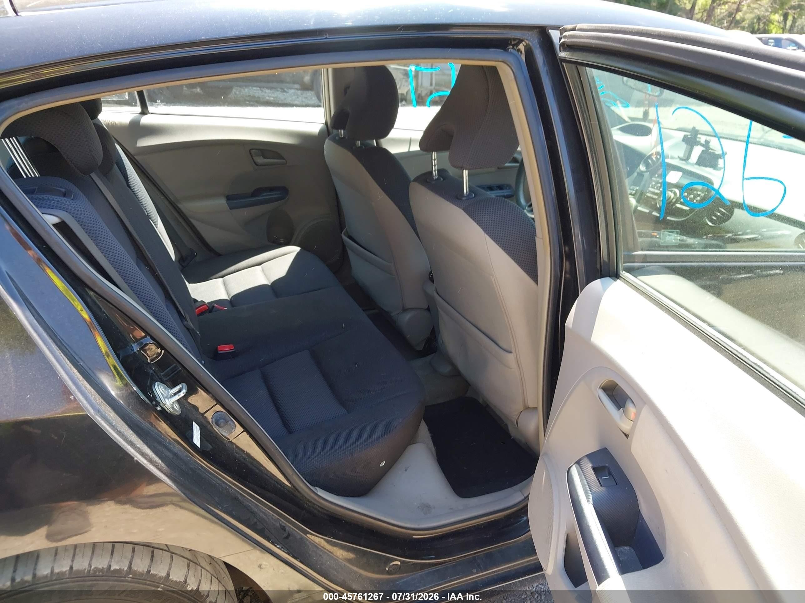 2010 Honda Insight Ex Черный vin: JHMZE2H71AS023958