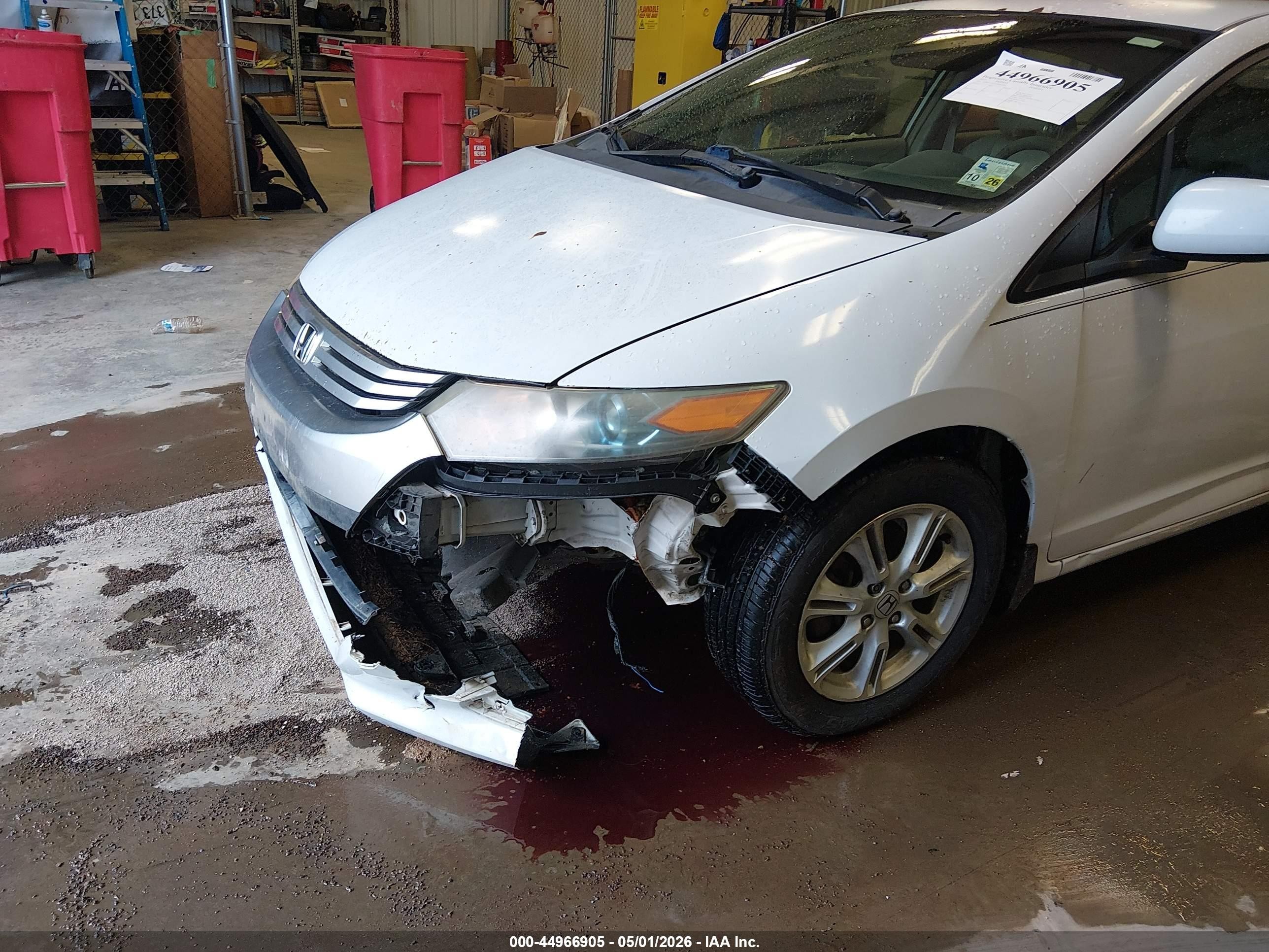 2010 Honda Insight Ex Белый vin: JHMZE2H71AS025502