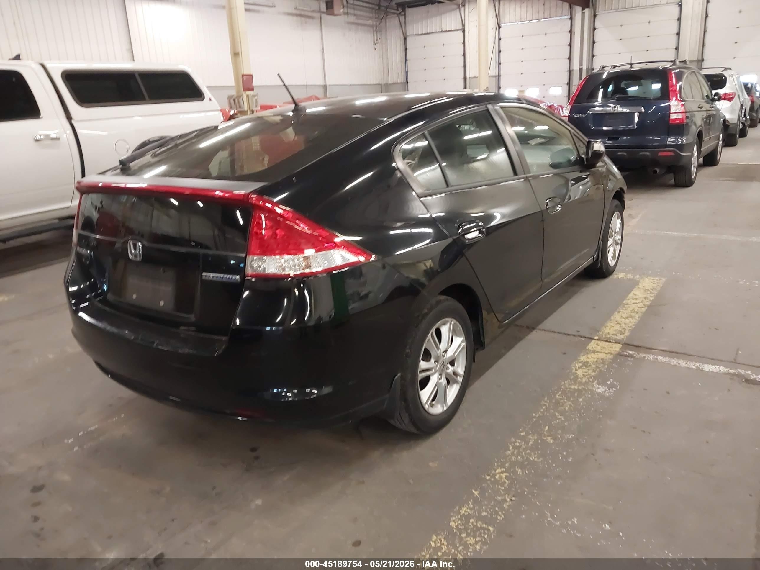 2010 Honda Insight Ex Black vin: JHMZE2H71AS039450