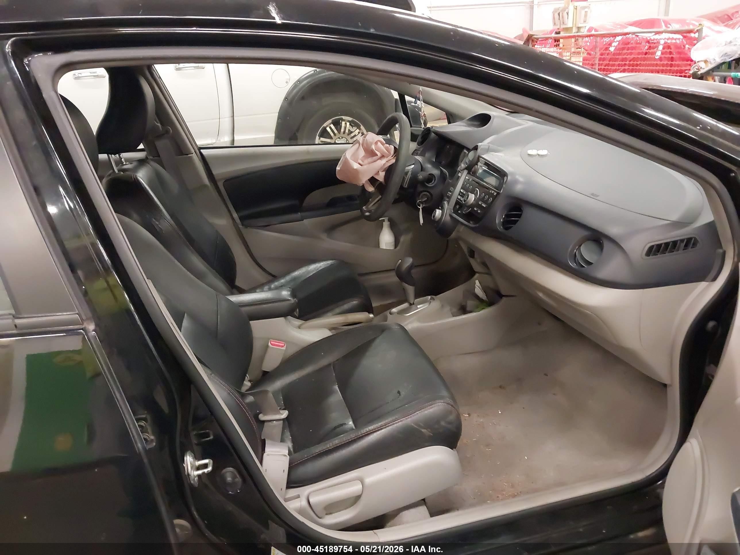 2010 Honda Insight Ex Black vin: JHMZE2H71AS039450
