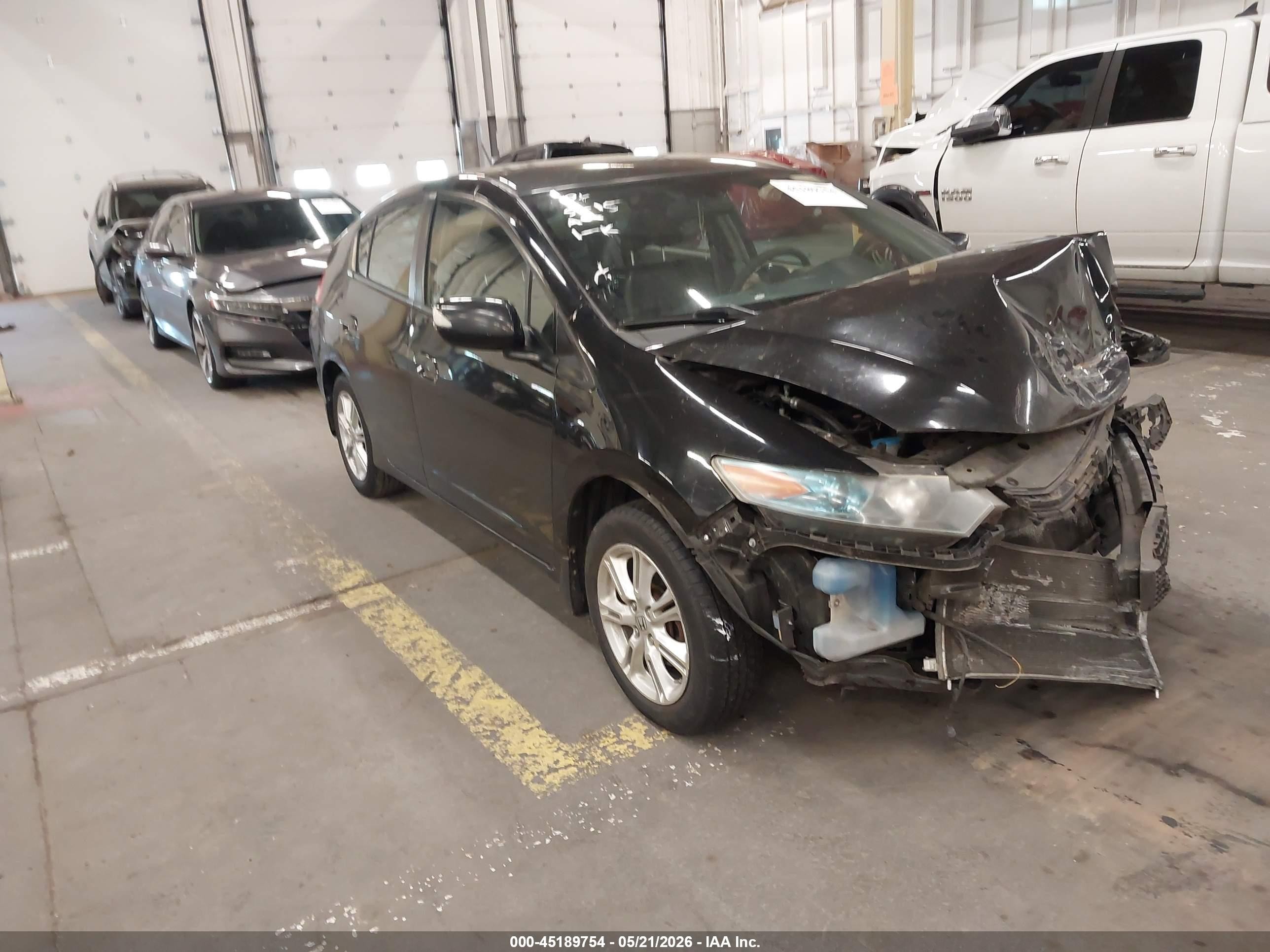 2010 Honda Insight Ex Black vin: JHMZE2H71AS039450